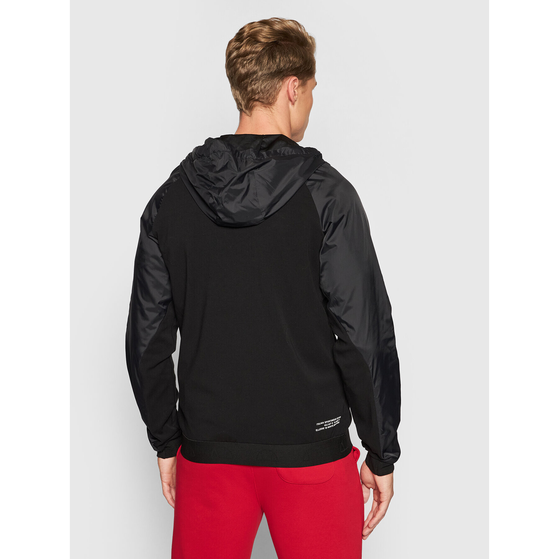 Ellesse Mikina Avanzata SXK12284 Černá Regular Fit - Pepit.cz