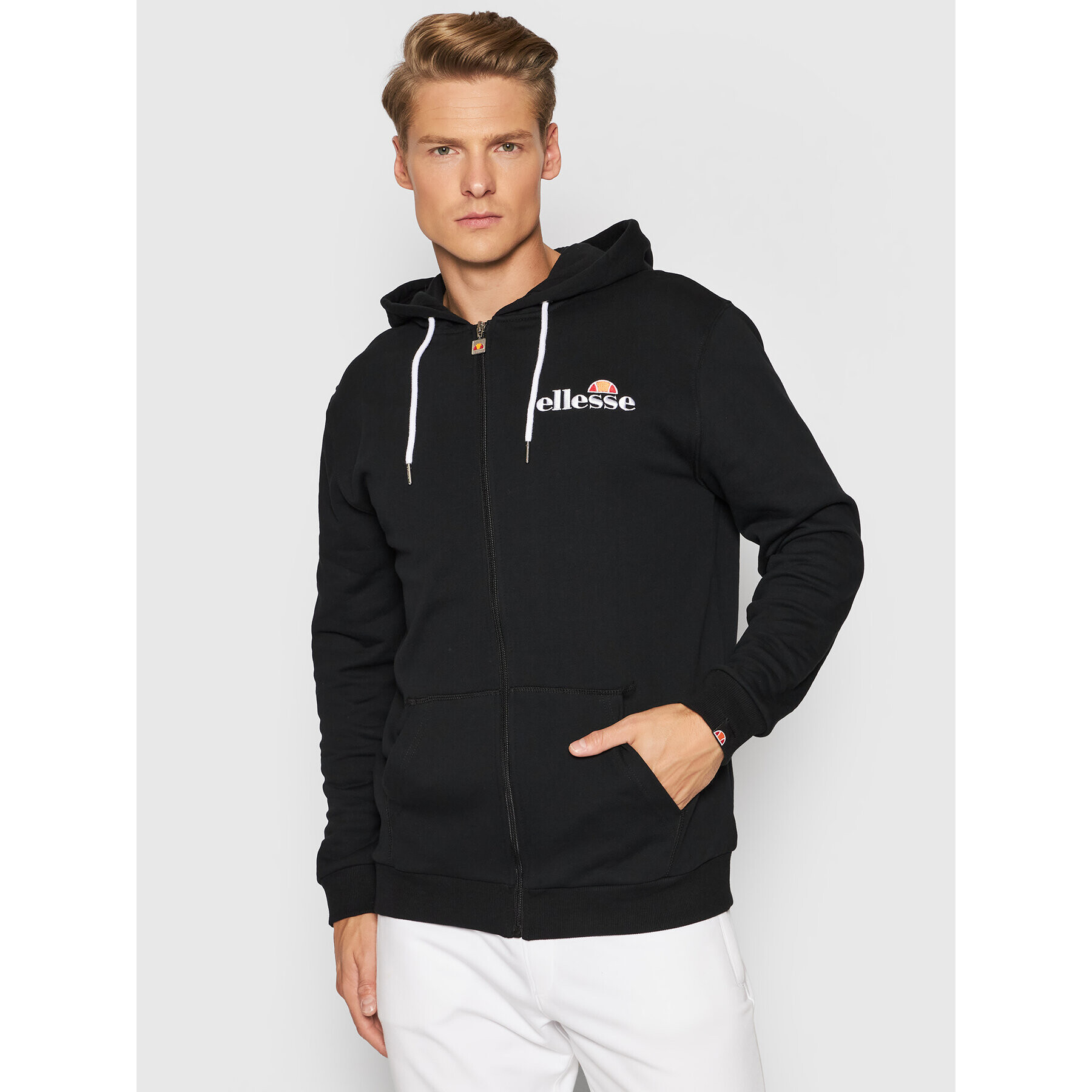 Ellesse Mikina Briero SHS08782 Černá Regular Fit - Pepit.cz