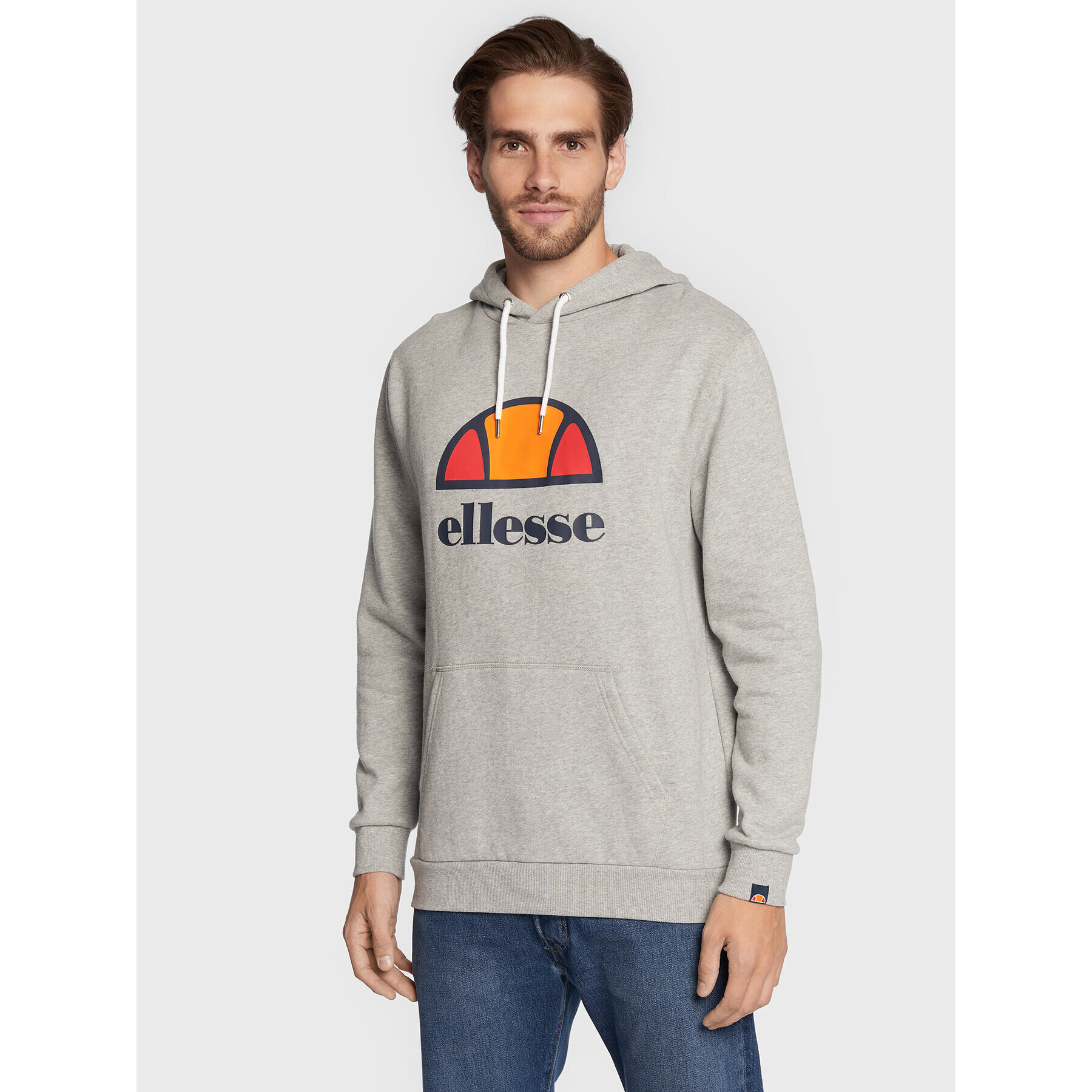 Ellesse Mikina Dahryl Oh SXG12737 Šedá Regular Fit - Pepit.cz