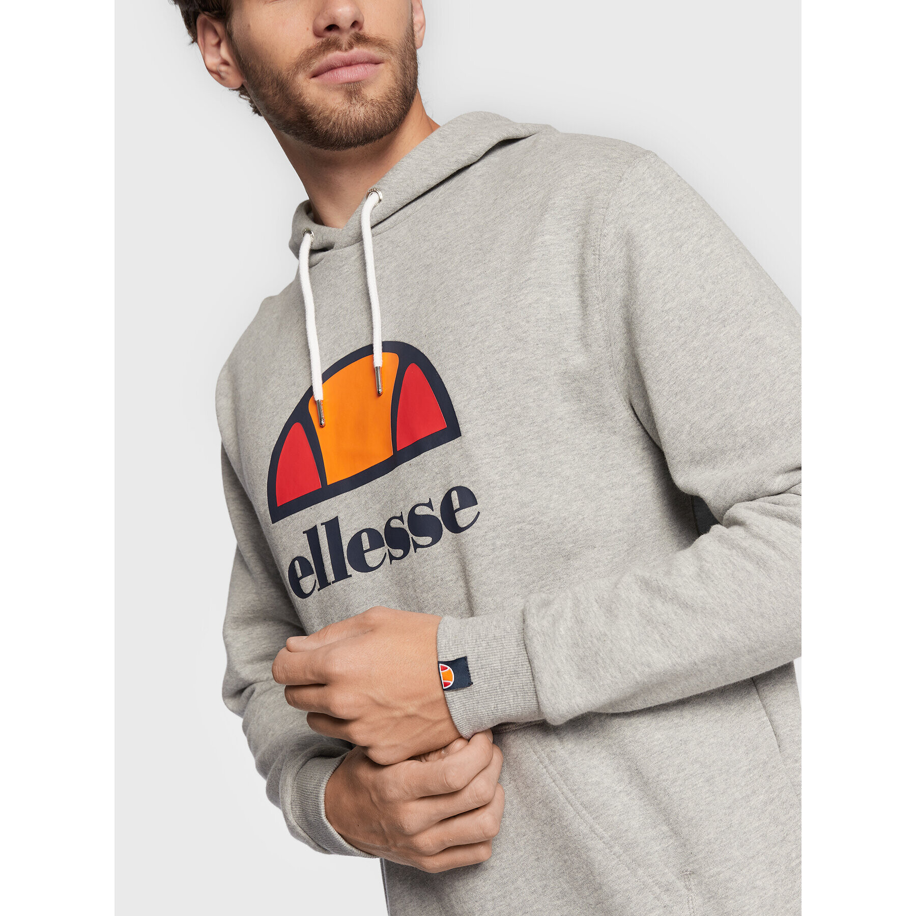 Ellesse Mikina Dahryl Oh SXG12737 Šedá Regular Fit - Pepit.cz