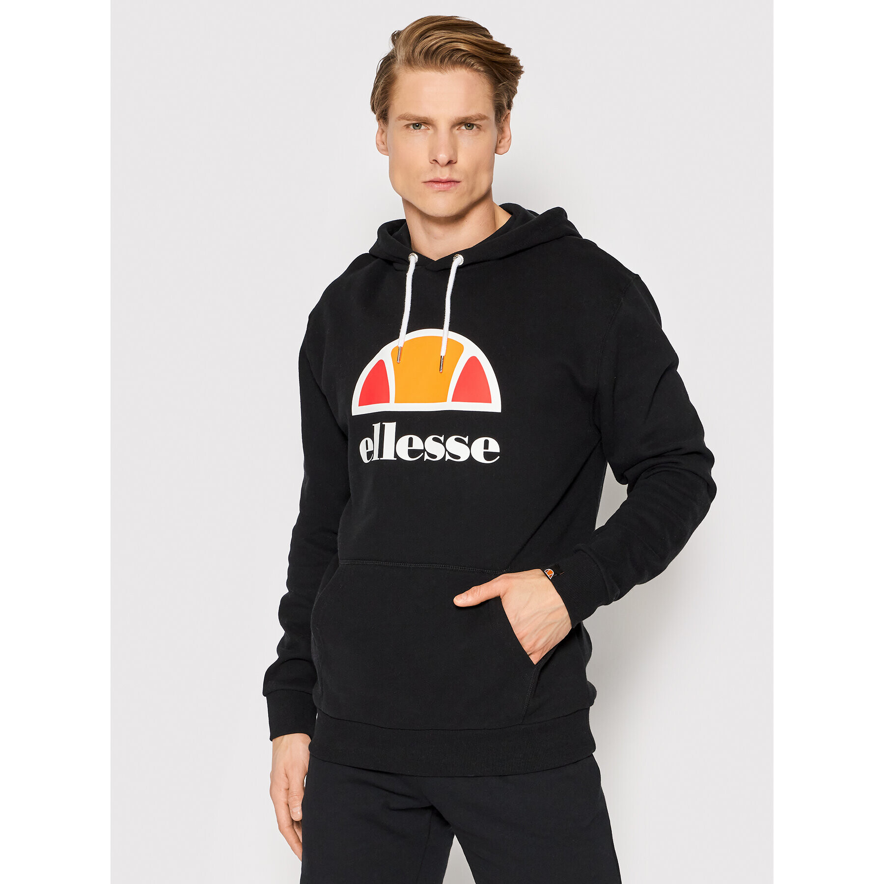 Ellesse Mikina Dahryl SXG12737 Černá Regular Fit - Pepit.cz