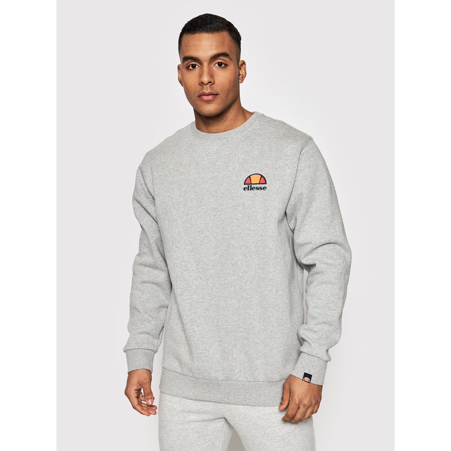 Ellesse Mikina Diveria SHS02215112 Šedá Regular Fit - Pepit.cz