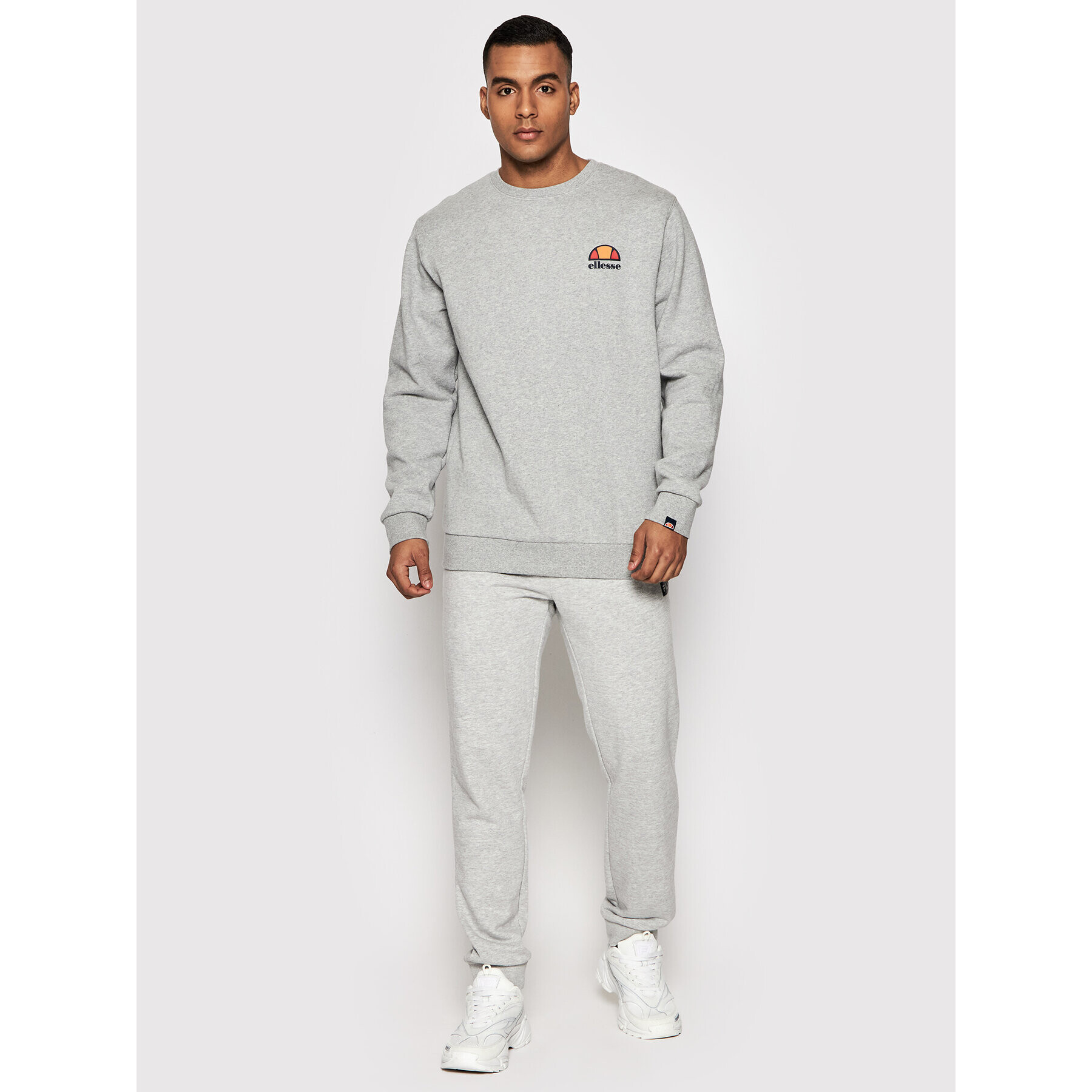 Ellesse Mikina Diveria SHS02215112 Šedá Regular Fit - Pepit.cz