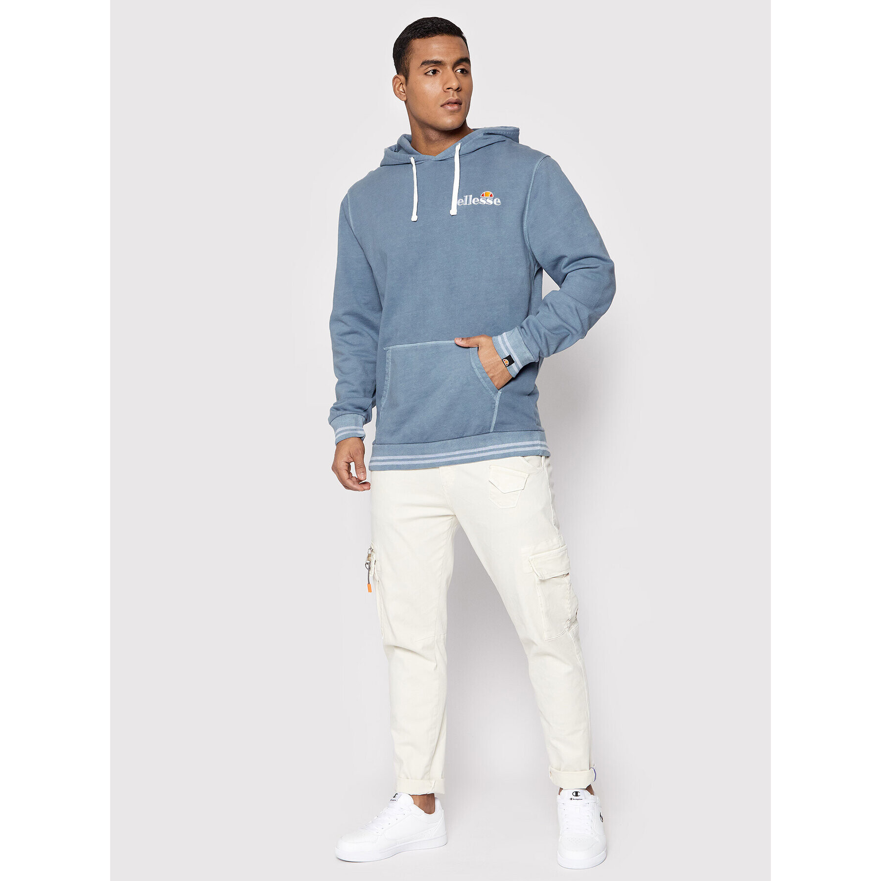 Ellesse Mikina Elder Oh SHL13265 Modrá Regular Fit - Pepit.cz