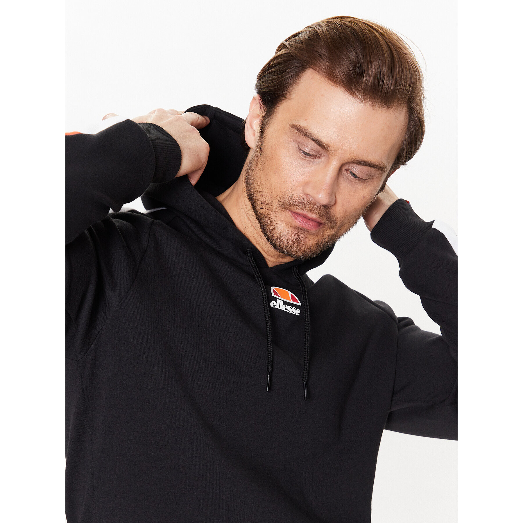 Ellesse Mikina Falun SXR17847 Černá Regular Fit - Pepit.cz