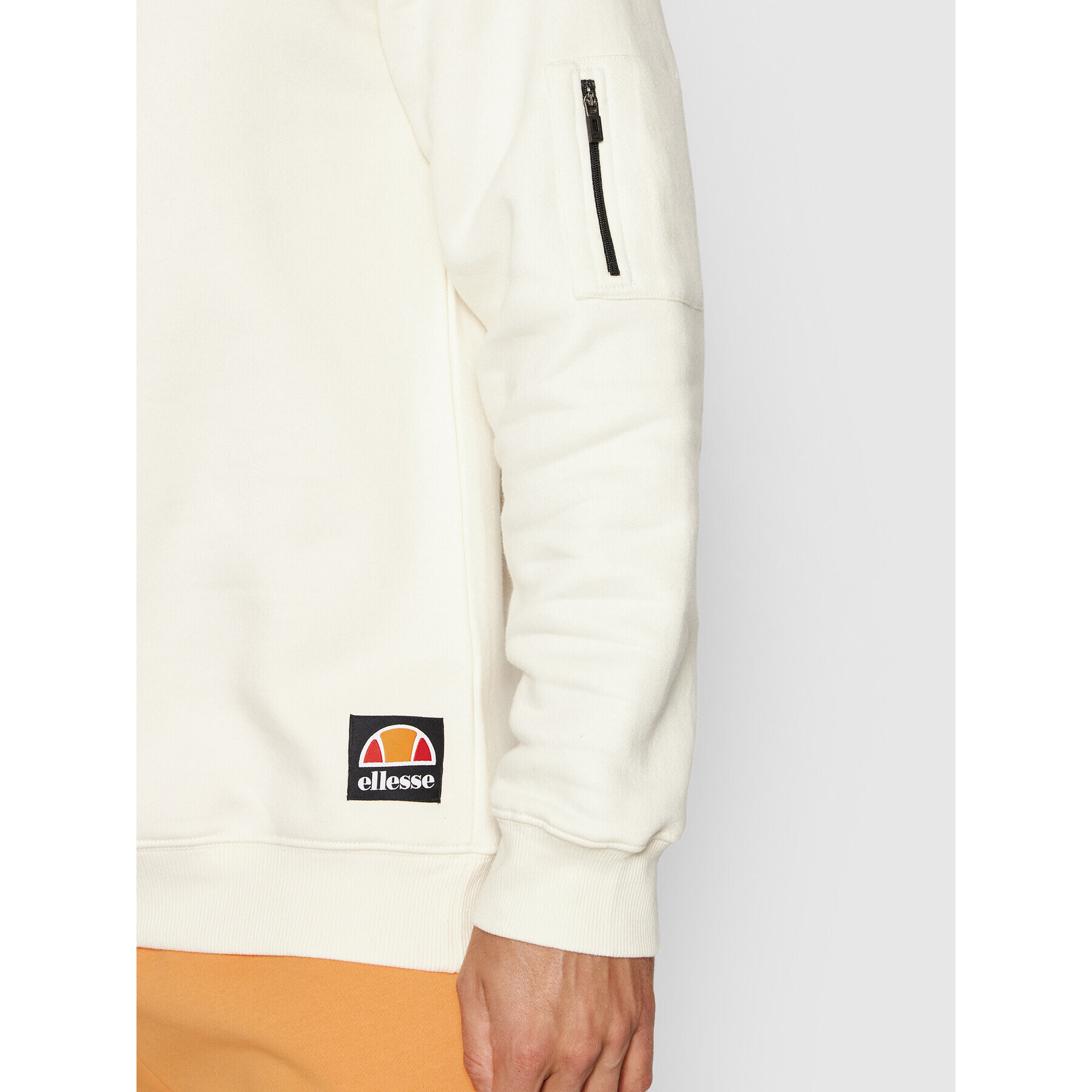 Ellesse Mikina Feles SHK12205 Bílá Regular Fit - Pepit.cz