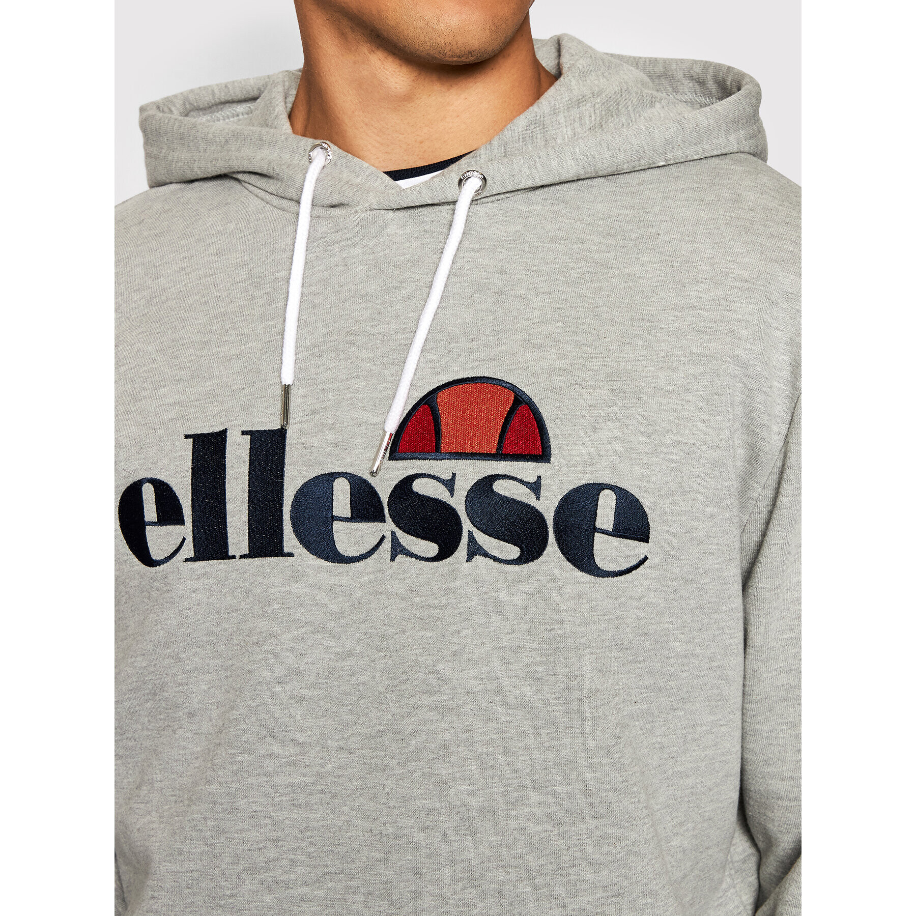 Ellesse Mikina Ferrer SHK13288 Šedá Regular Fit - Pepit.cz