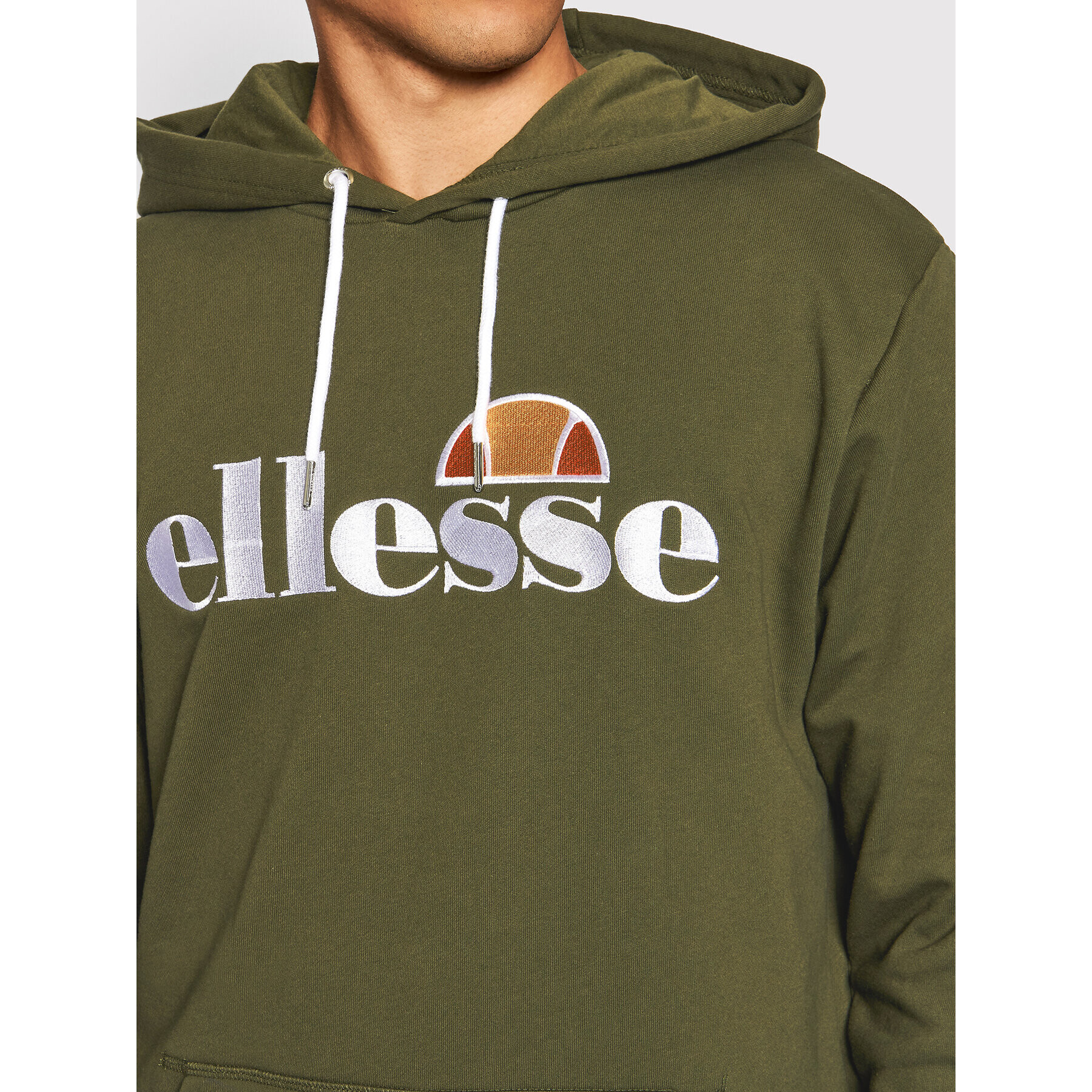 Ellesse Mikina Ferrer SHK13288 Zelená Regular Fit - Pepit.cz