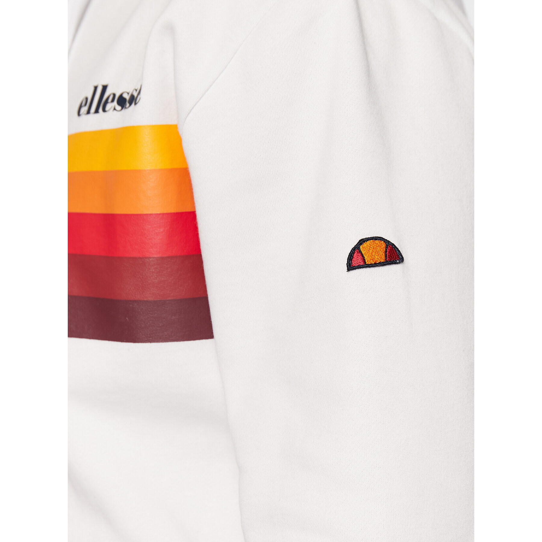 Ellesse Mikina Gruss SHP16215 Bílá Regular Fit - Pepit.cz