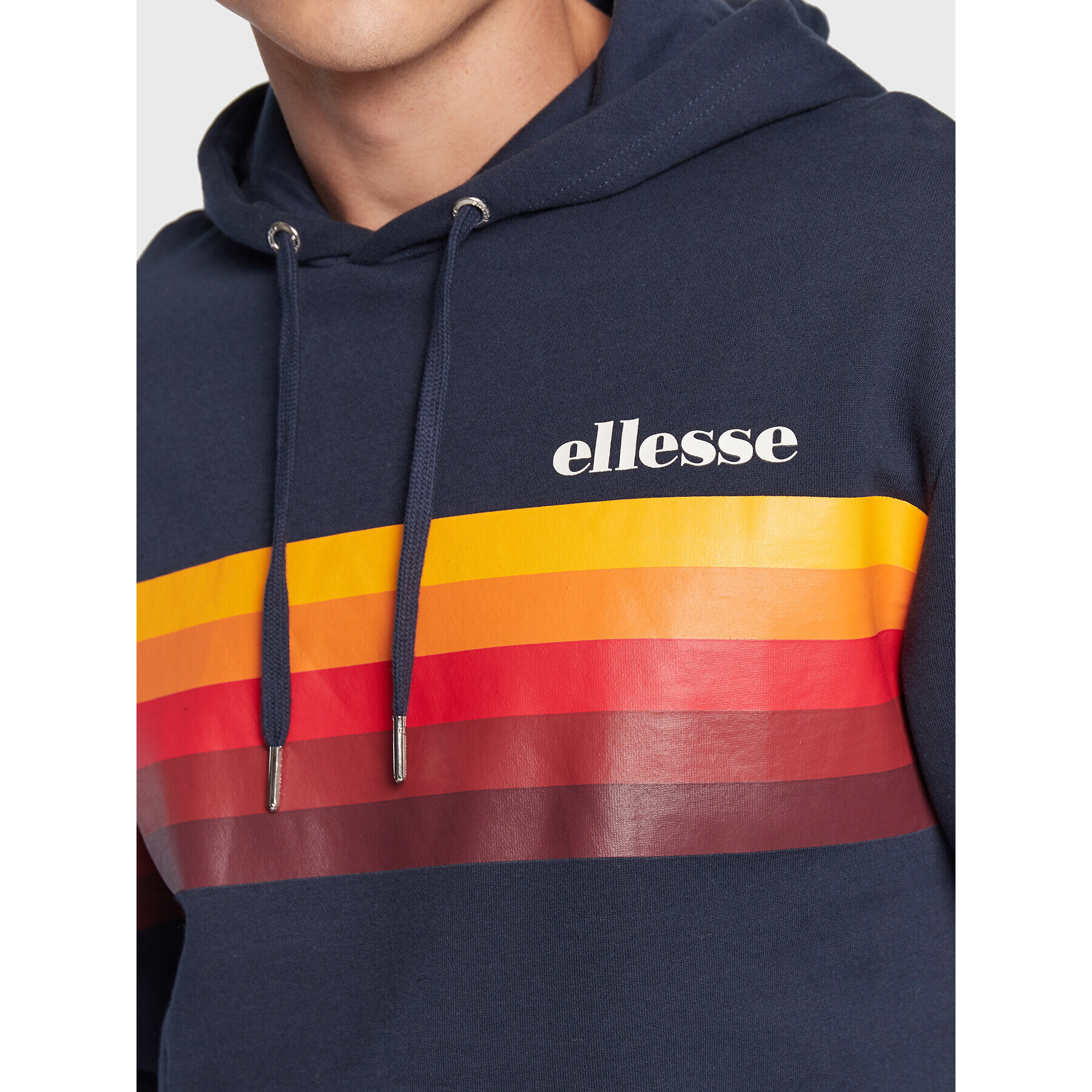 Ellesse Mikina Gruss SHP16215 Tmavomodrá Regular Fit - Pepit.cz