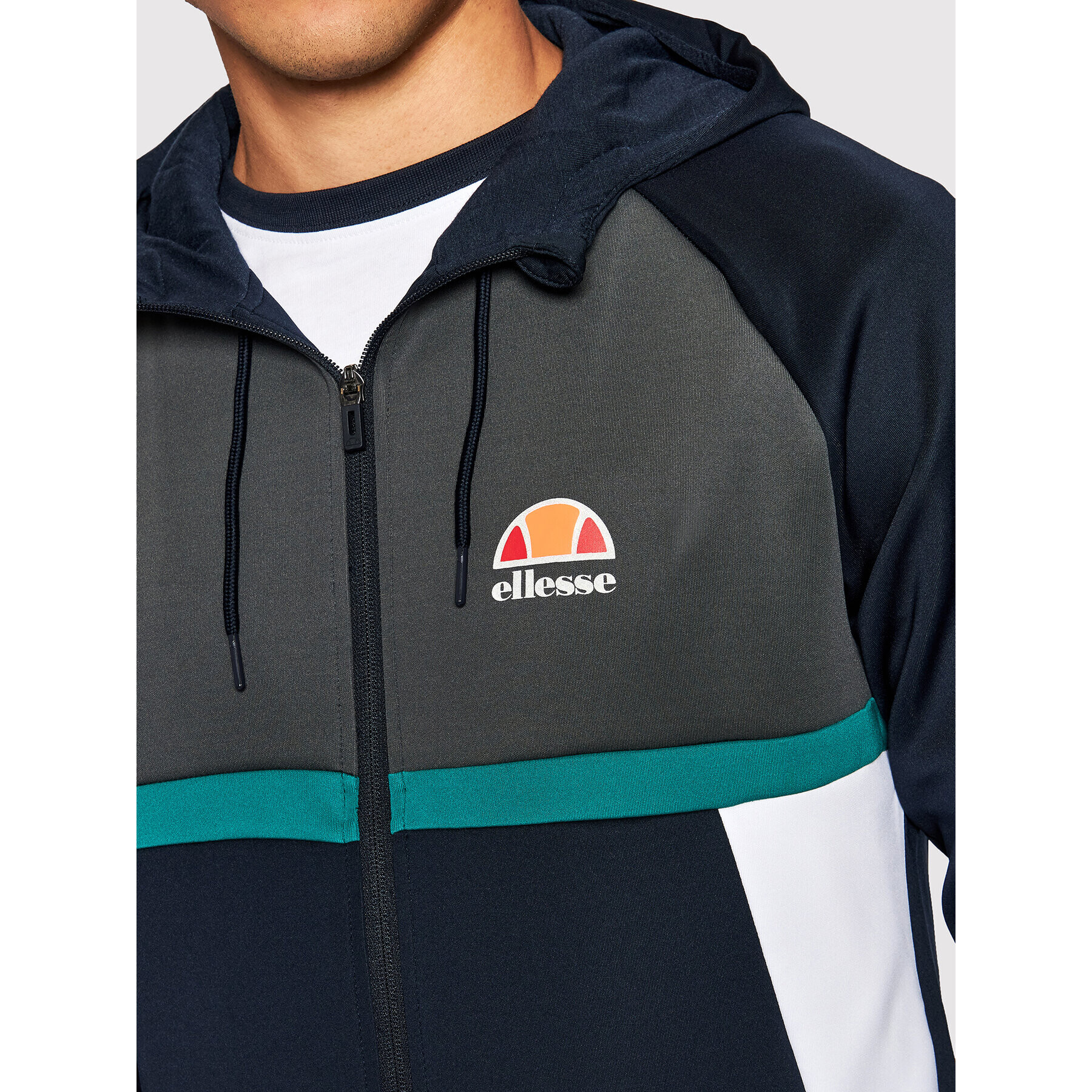 Ellesse Mikina Lizaru SXK12395 Tmavomodrá Regular Fit - Pepit.cz