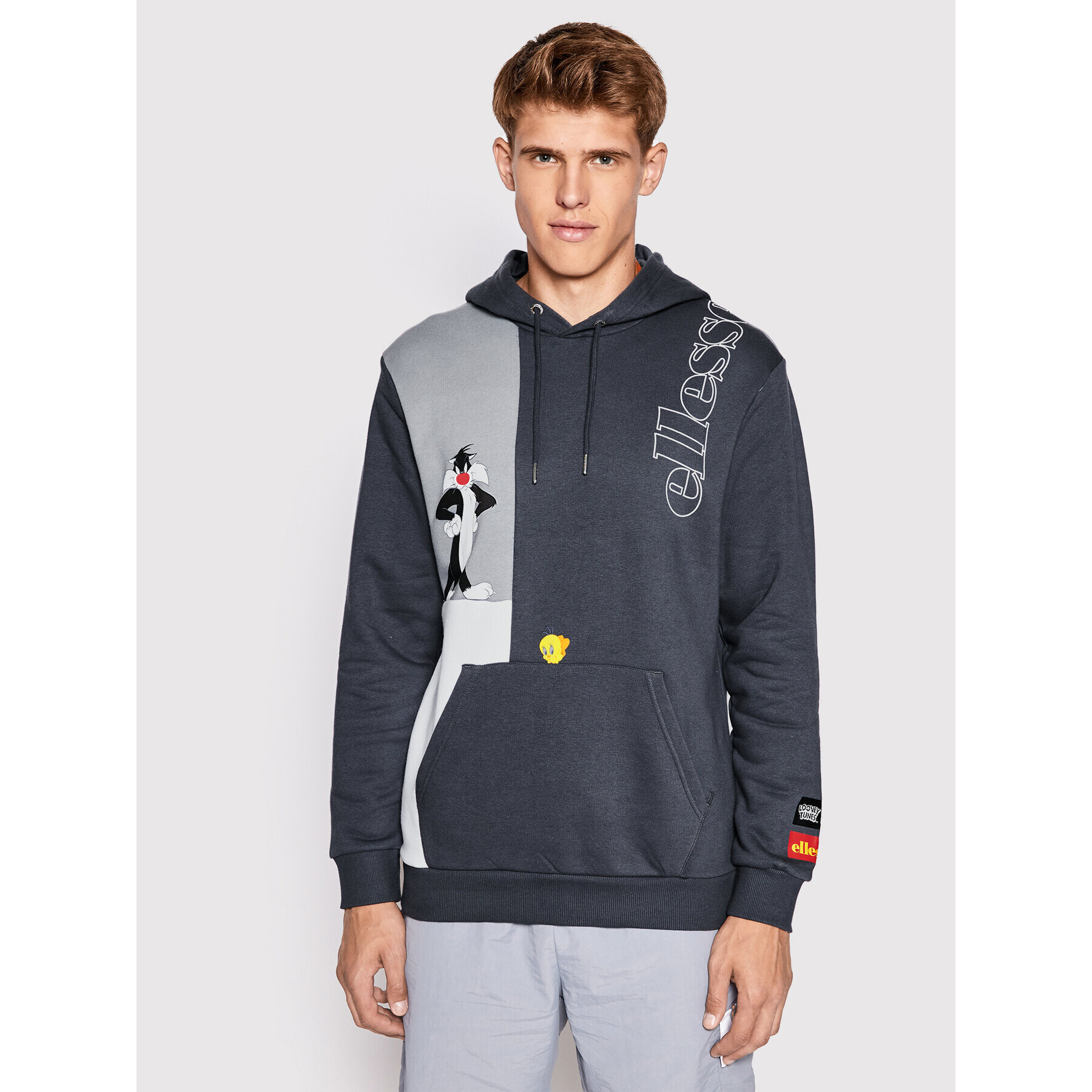 Ellesse Mikina LOONEY TUNES Manioo SML15224 Modrá Regular Fit - Pepit.cz