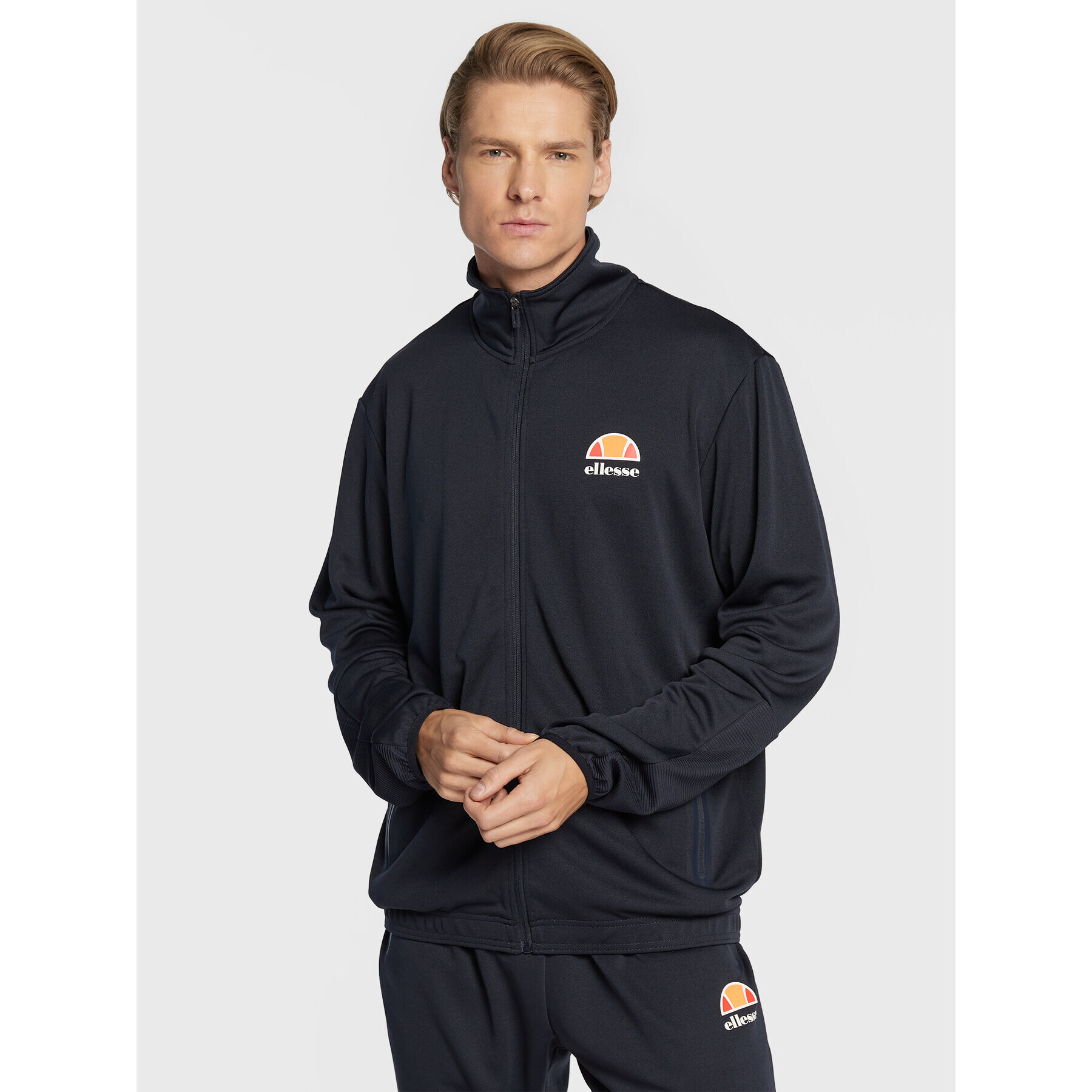 Ellesse Mikina Marzo SXG09898 Tmavomodrá Regular Fit - Pepit.cz