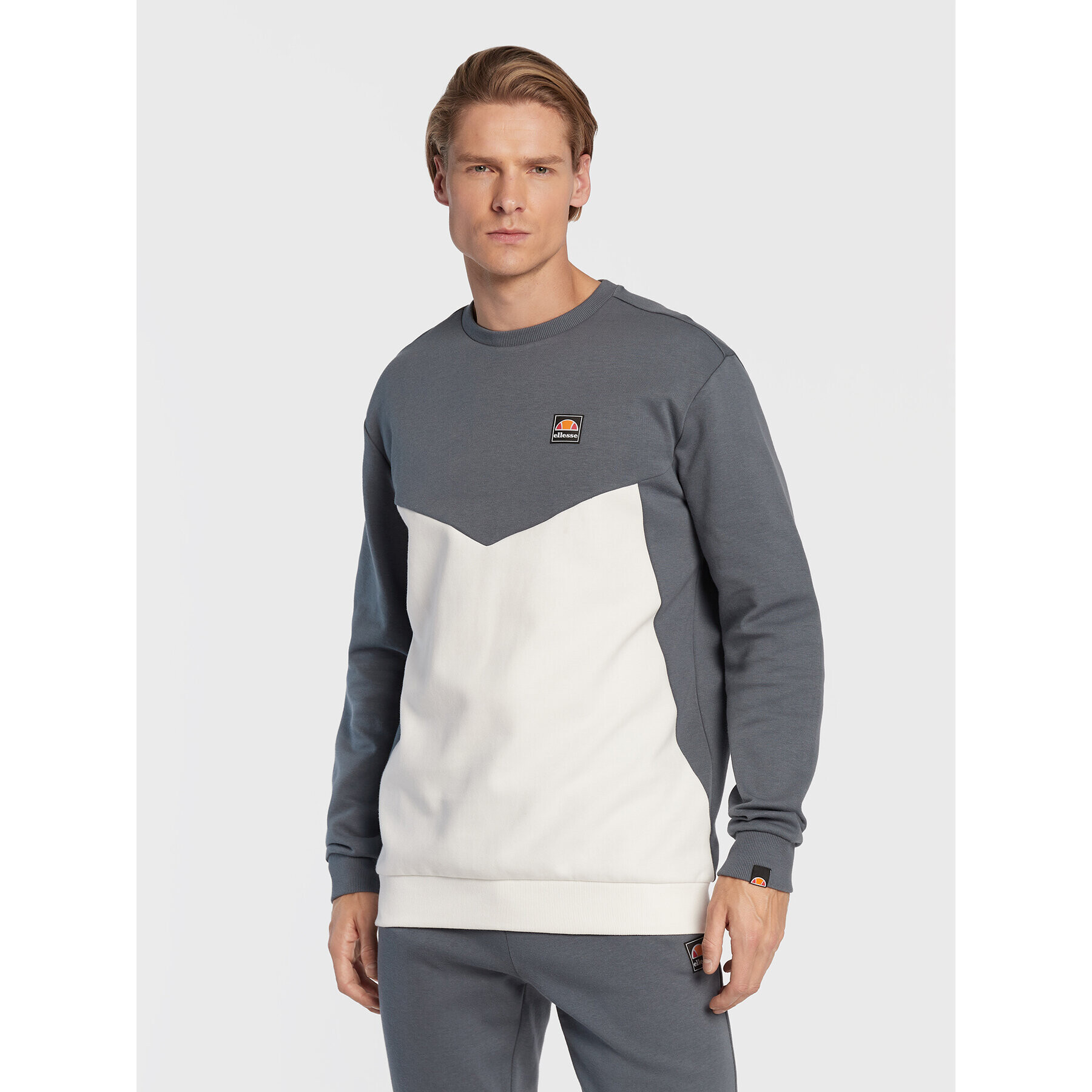 Ellesse Mikina Mount SHP16694 Modrá Regular Fit - Pepit.cz