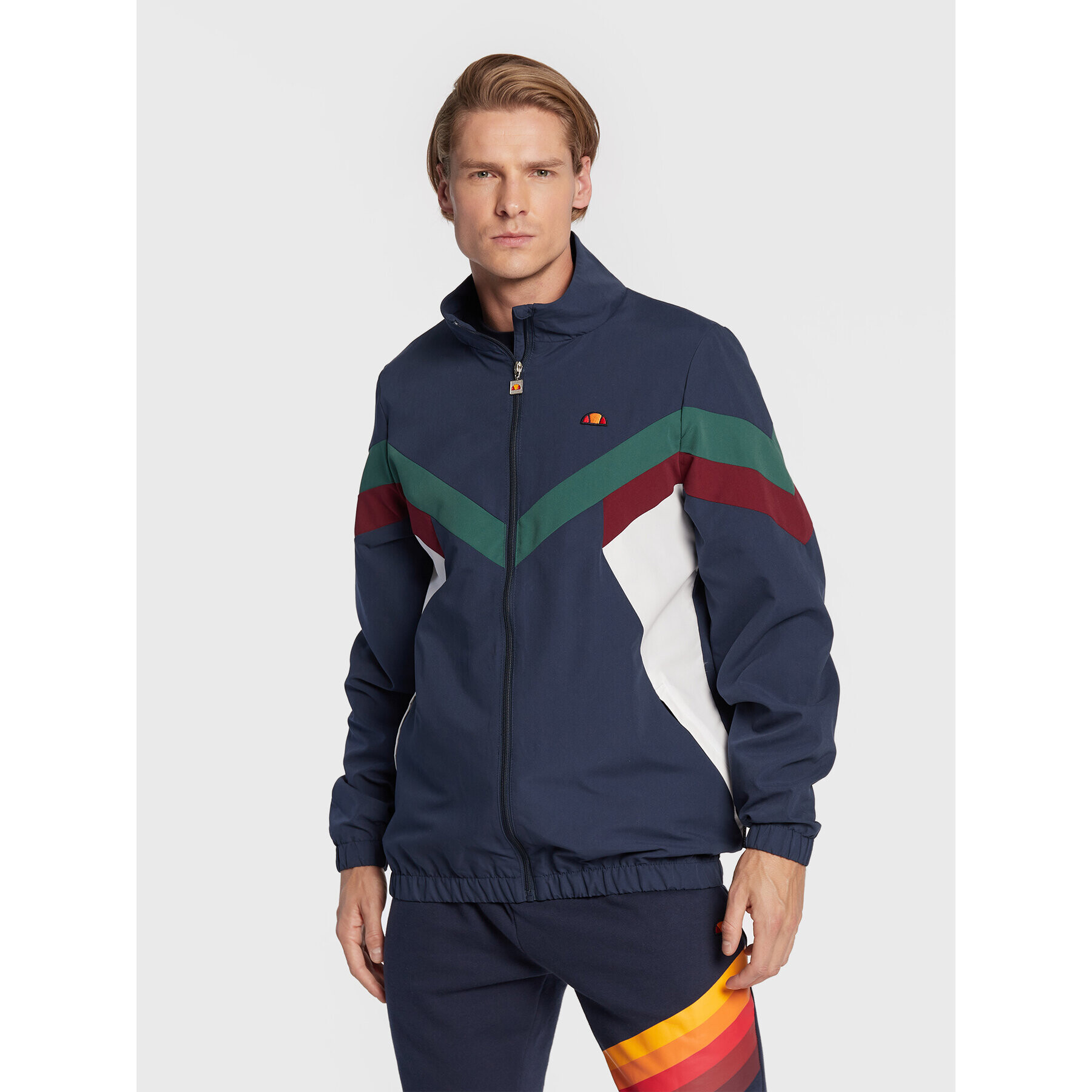 Ellesse Mikina Nonno SHP16003 Tmavomodrá Regular Fit - Pepit.cz