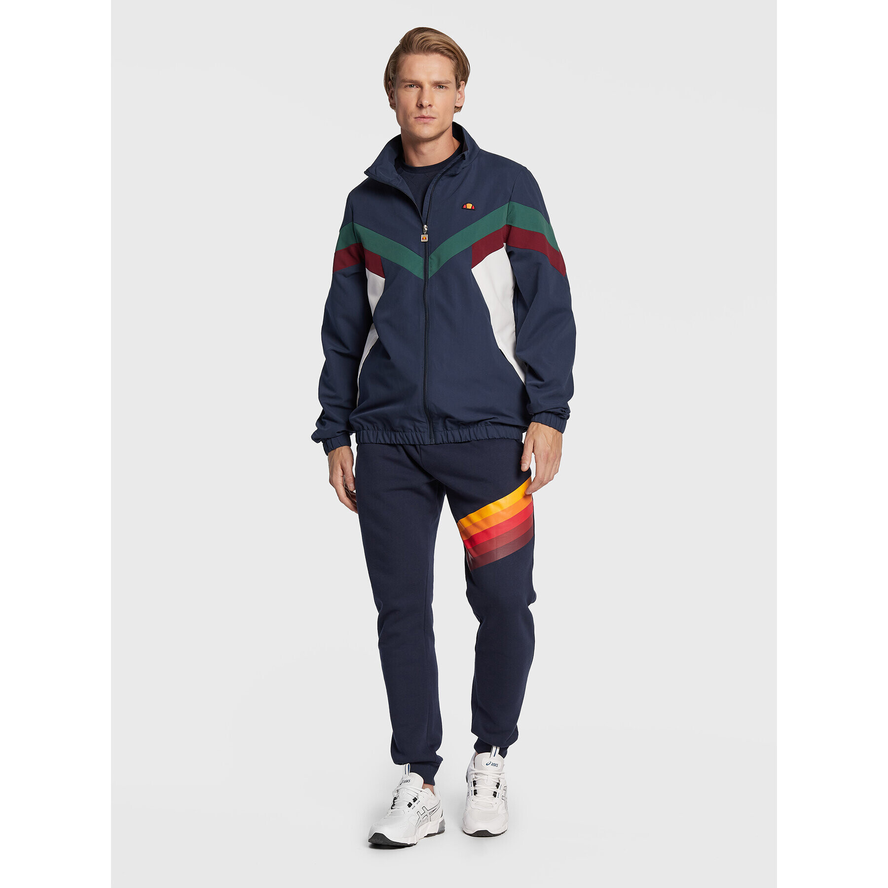 Ellesse Mikina Nonno SHP16003 Tmavomodrá Regular Fit - Pepit.cz