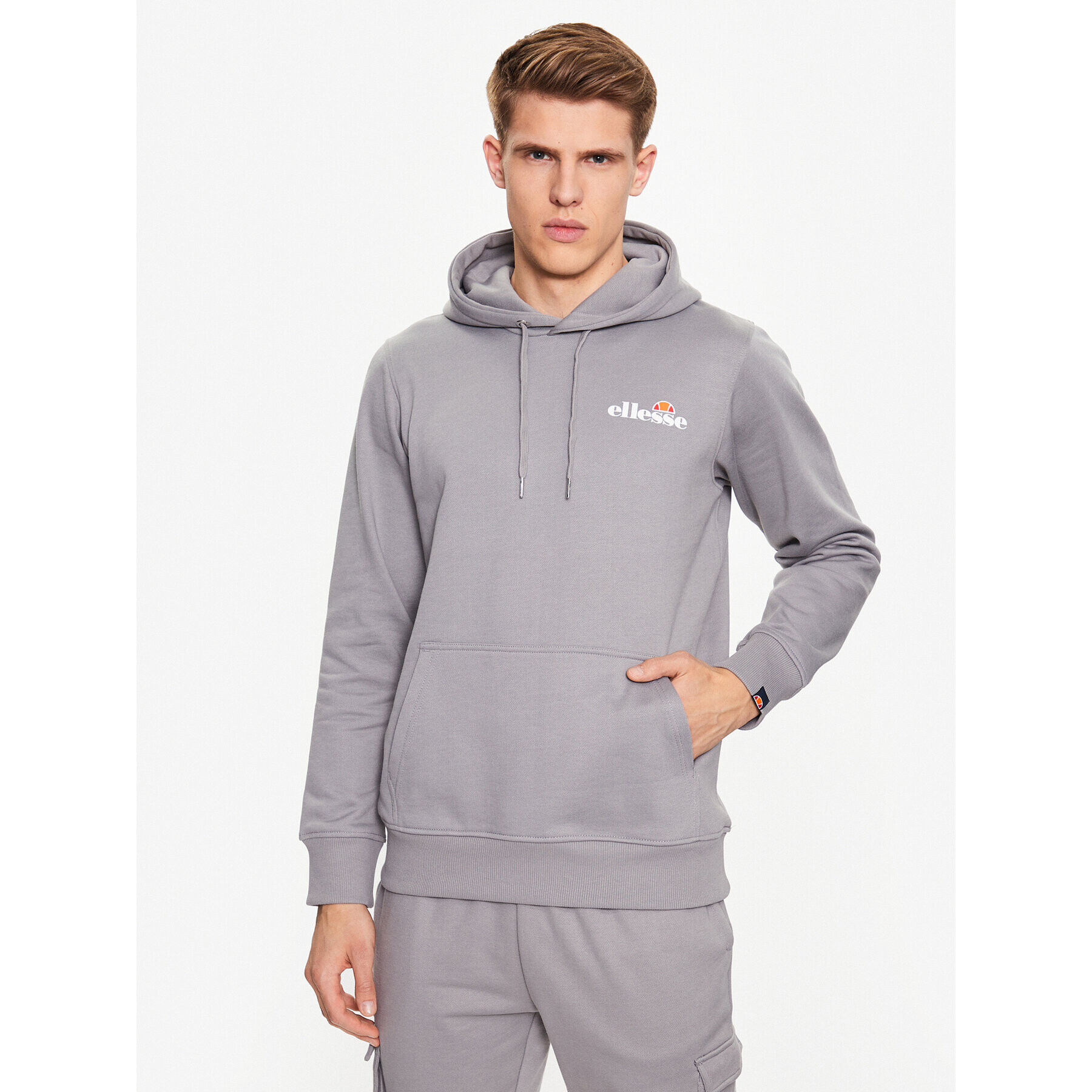 Ellesse Mikina Olevano SHR17716 Šedá Regular Fit - Pepit.cz