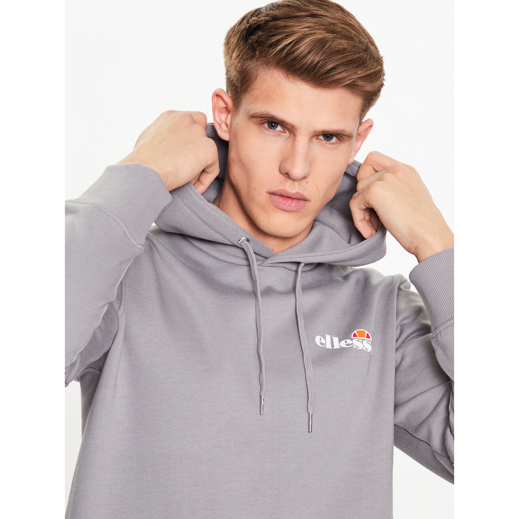 Ellesse Mikina Olevano SHR17716 Šedá Regular Fit - Pepit.cz