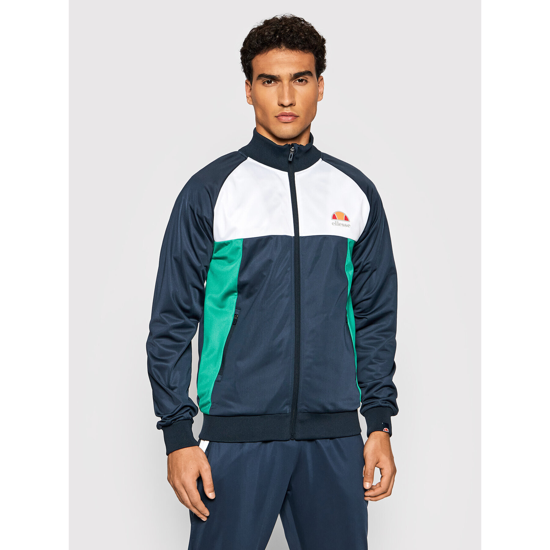 Ellesse Mikina Patri SXK12401 Tmavomodrá Regular Fit - Pepit.cz