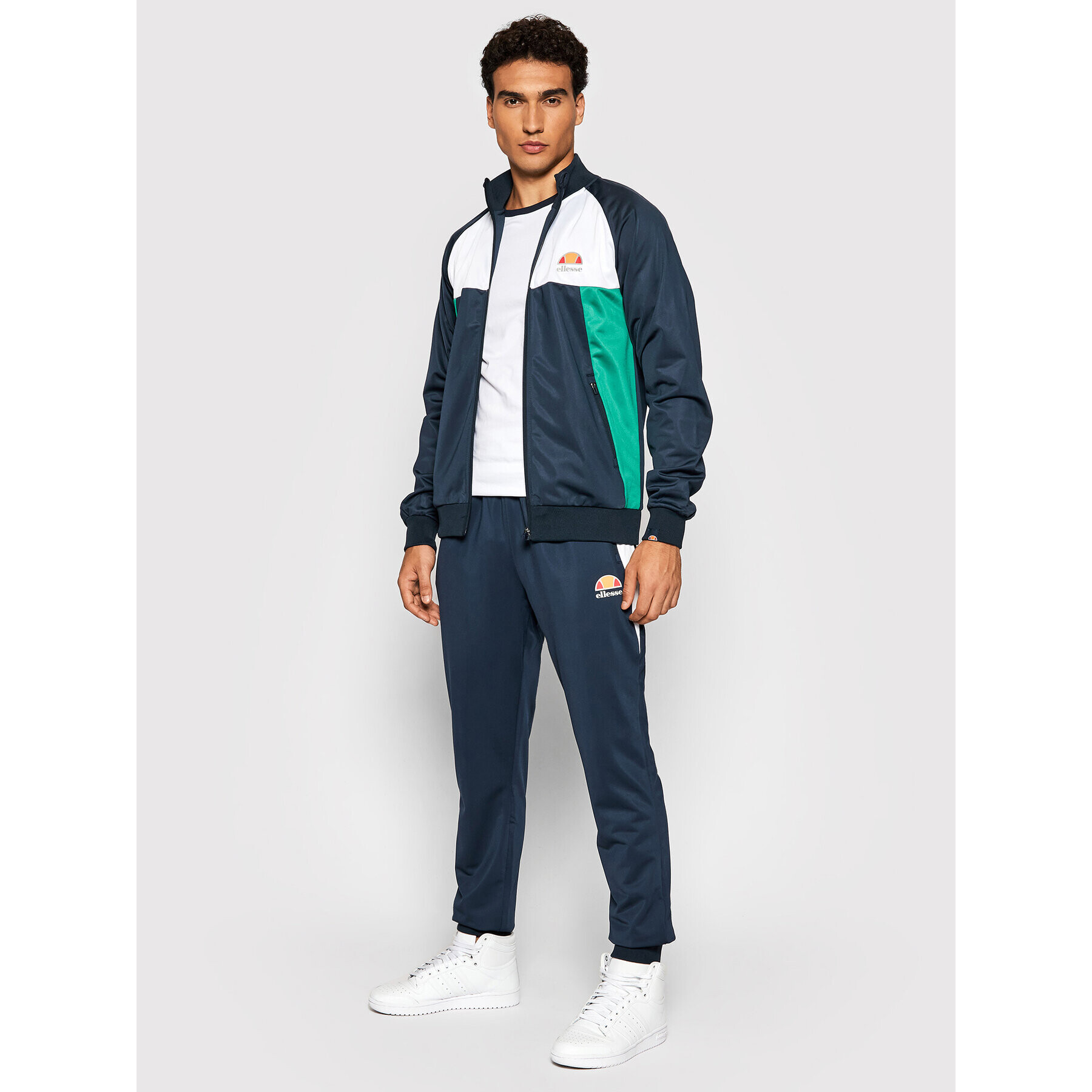 Ellesse Mikina Patri SXK12401 Tmavomodrá Regular Fit - Pepit.cz