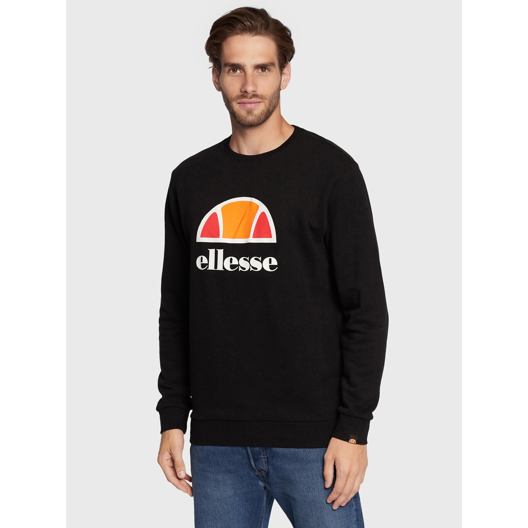 Ellesse Mikina Perc SXG12638 Černá Regular Fit - Pepit.cz