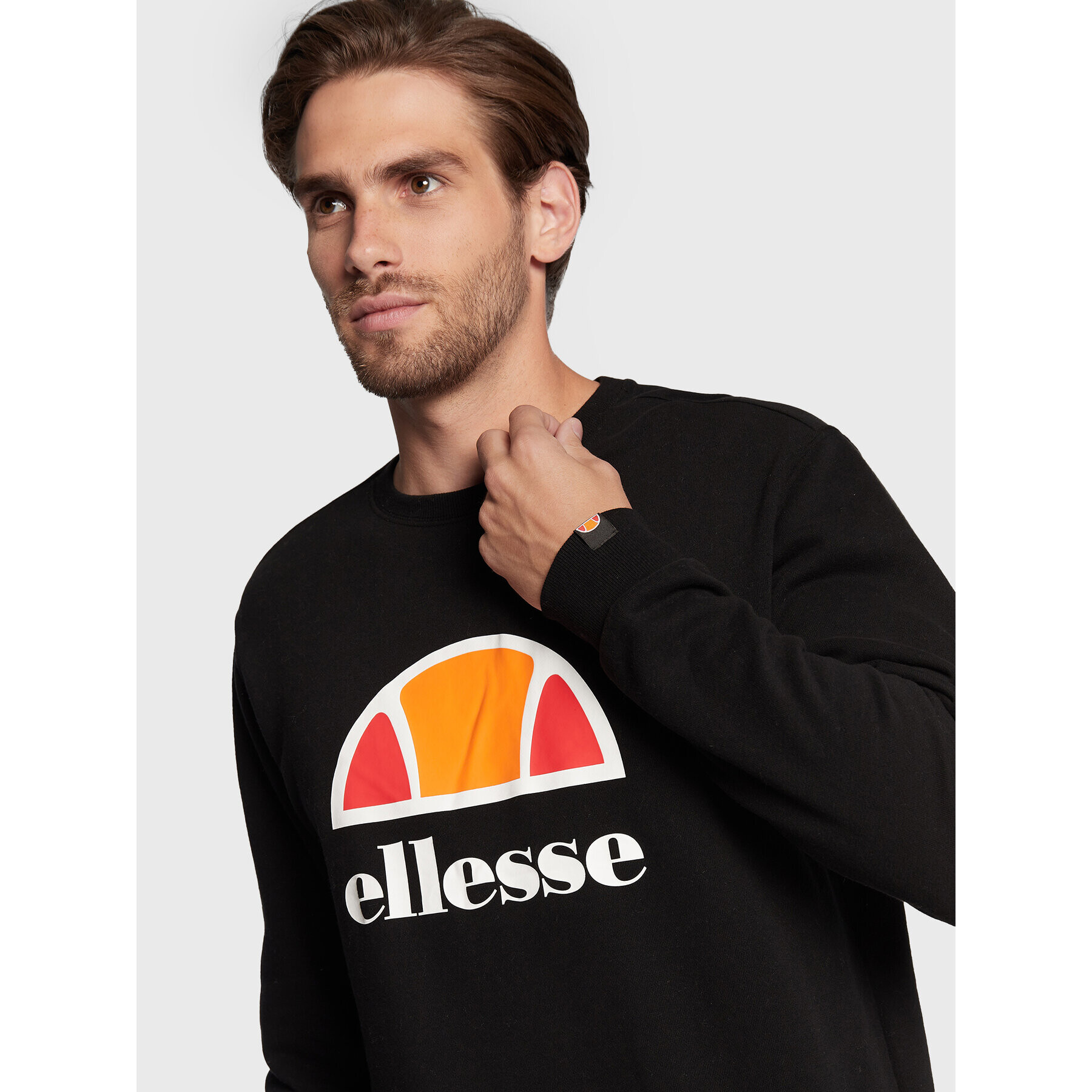 Ellesse Mikina Perc SXG12638 Černá Regular Fit - Pepit.cz