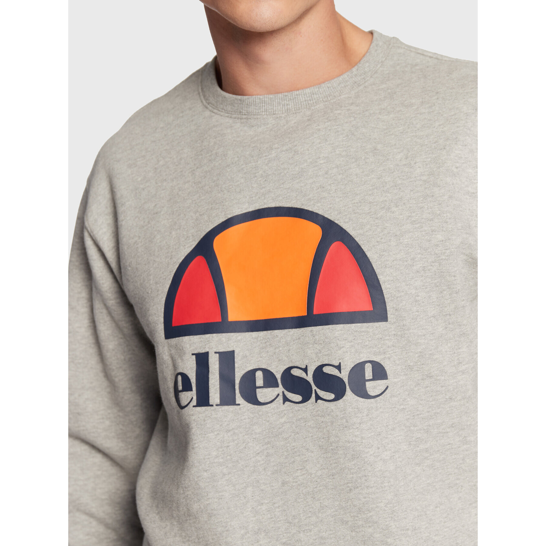 Ellesse Mikina Perc SXG12638 Šedá Regular Fit - Pepit.cz