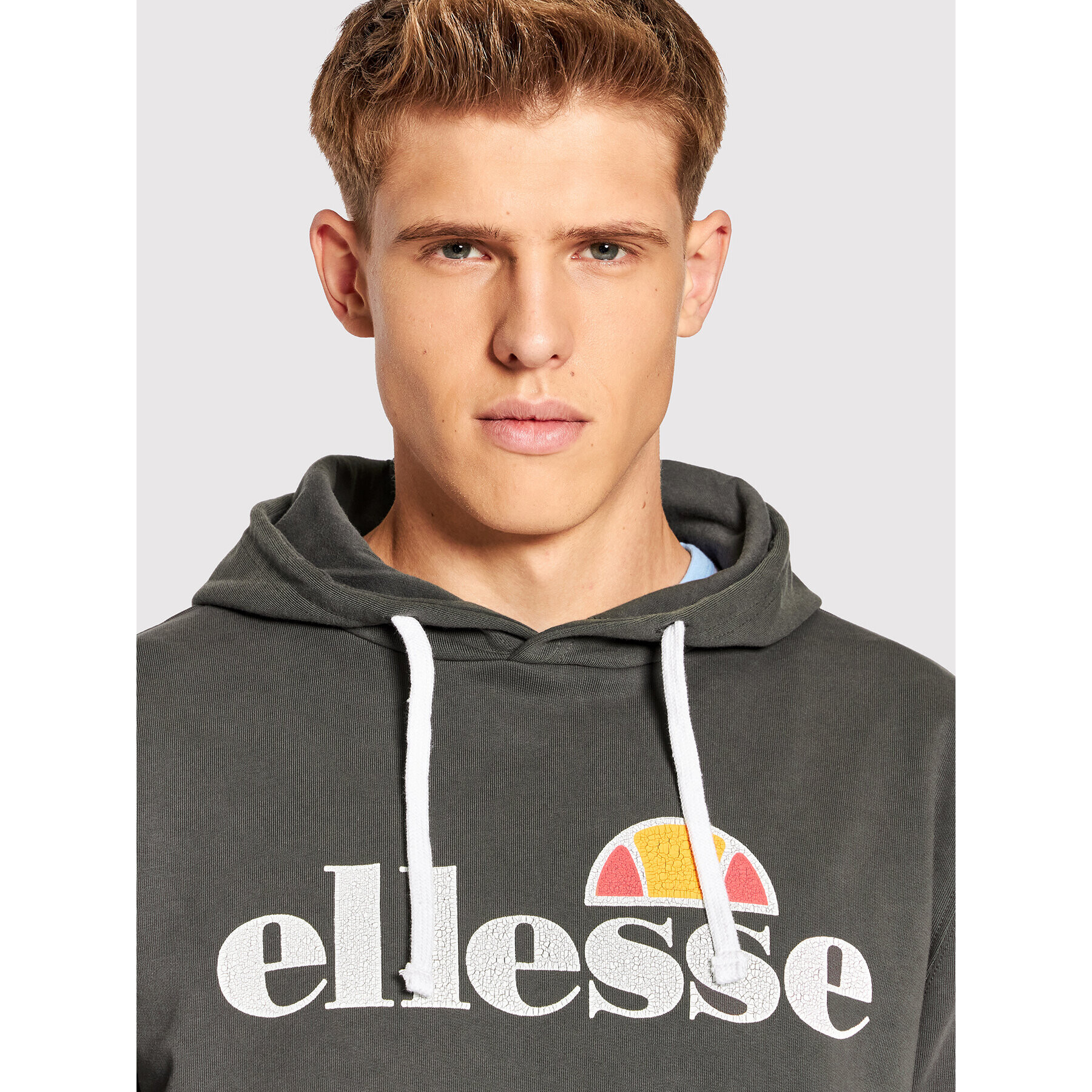 Ellesse Mikina Plessa Oh SHN15152 Šedá Regular Fit - Pepit.cz