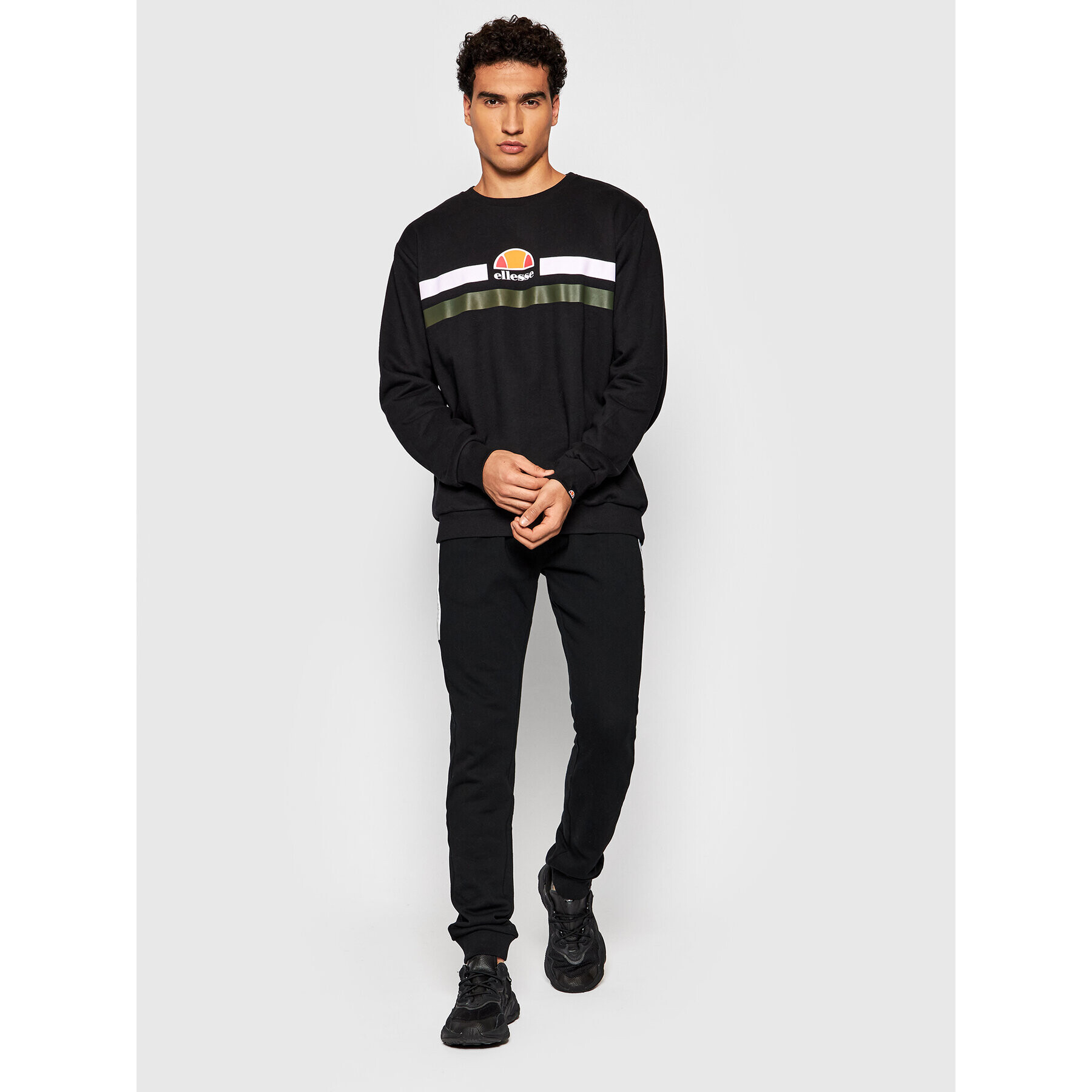 Ellesse Mikina Prella SHK13165 Černá Regular Fit - Pepit.cz