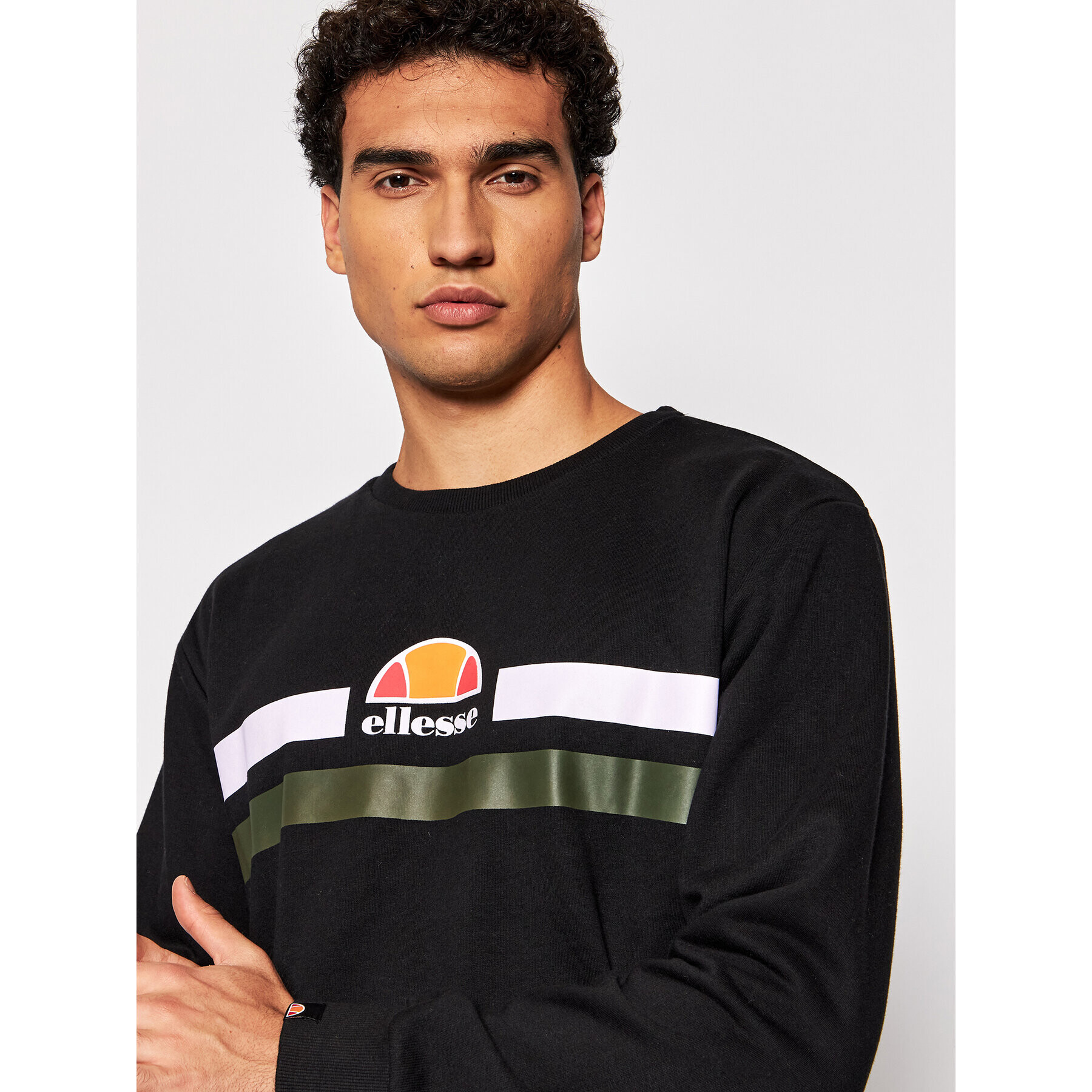 Ellesse Mikina Prella SHK13165 Černá Regular Fit - Pepit.cz