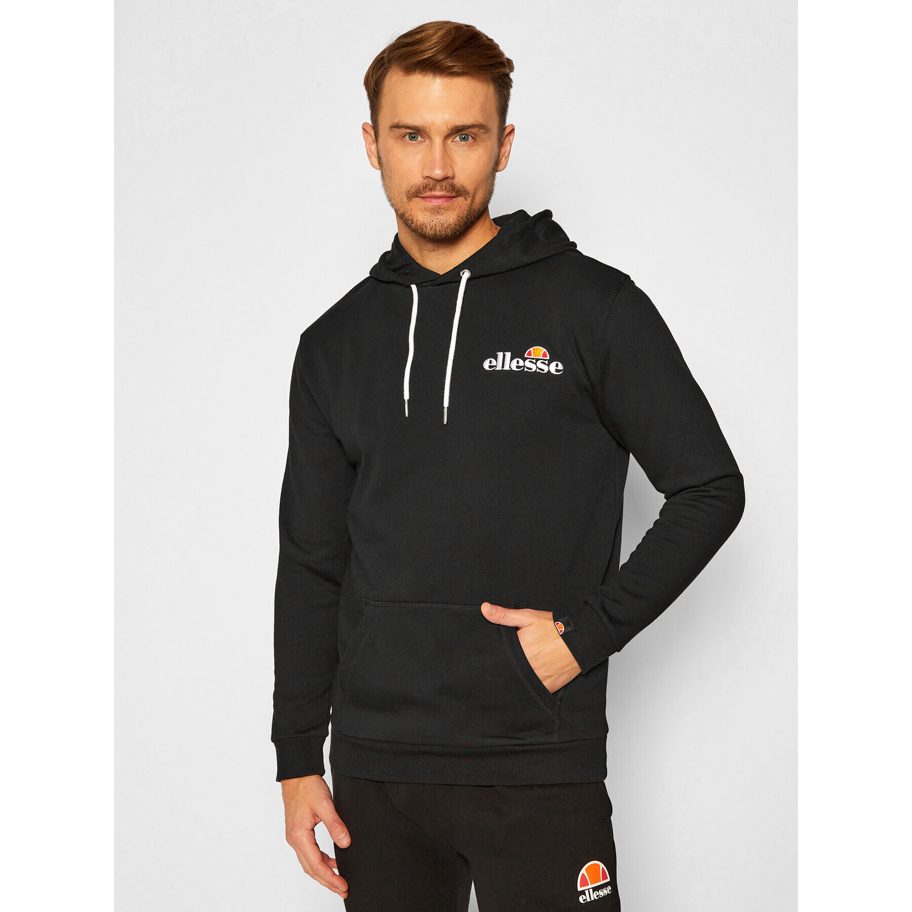 Ellesse Mikina Primero SHS08781 Černá Regular Fit - Pepit.cz