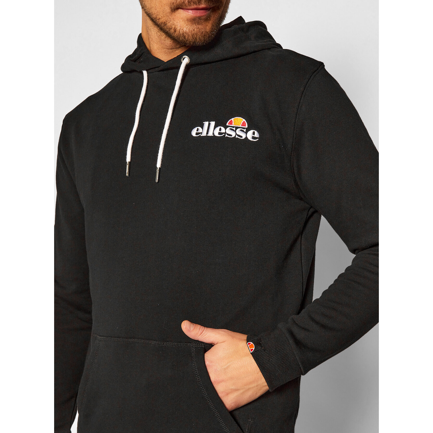 Ellesse Mikina Primero SHS08781 Černá Regular Fit - Pepit.cz