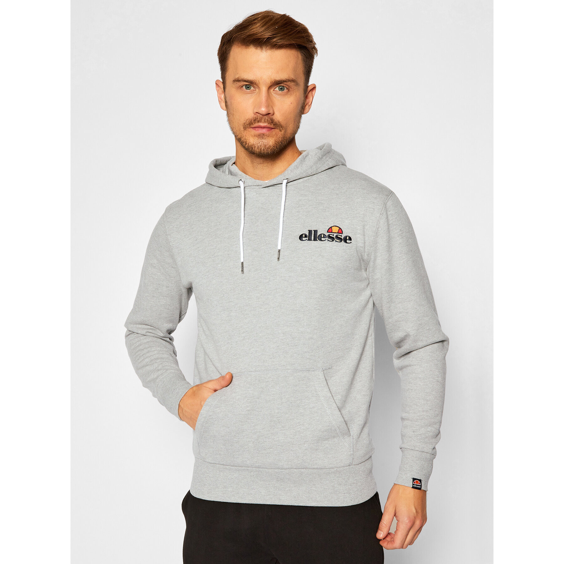 Ellesse Mikina Primero SHS08781 Šedá Regular Fit - Pepit.cz