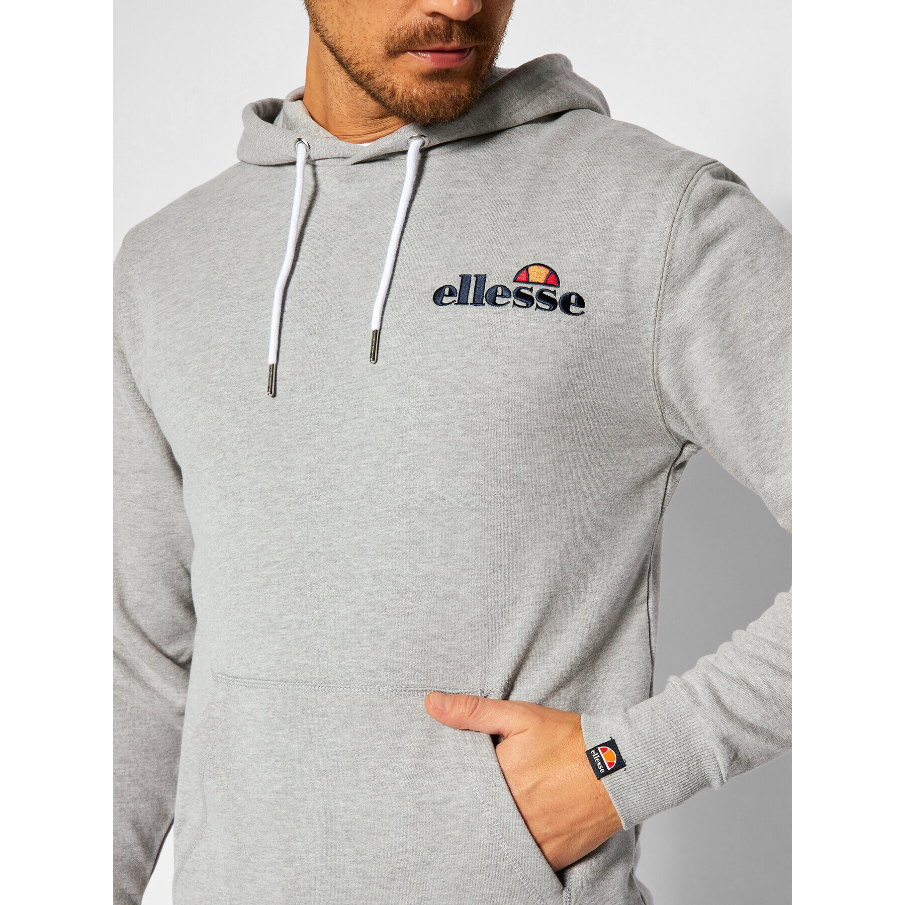 Ellesse Mikina Primero SHS08781 Šedá Regular Fit - Pepit.cz