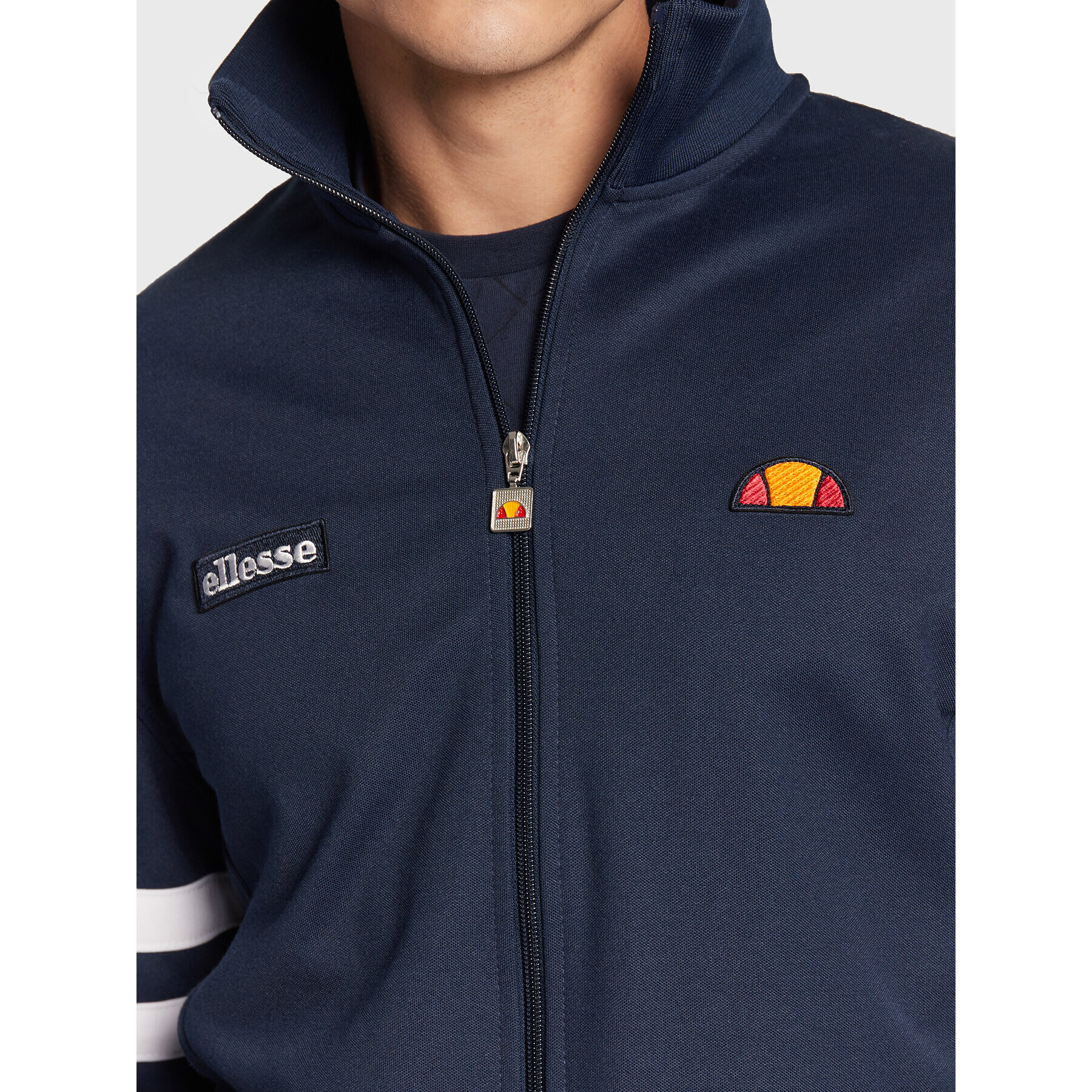 Ellesse Mikina Roma SHN14703 Tmavomodrá Regular Fit - Pepit.cz