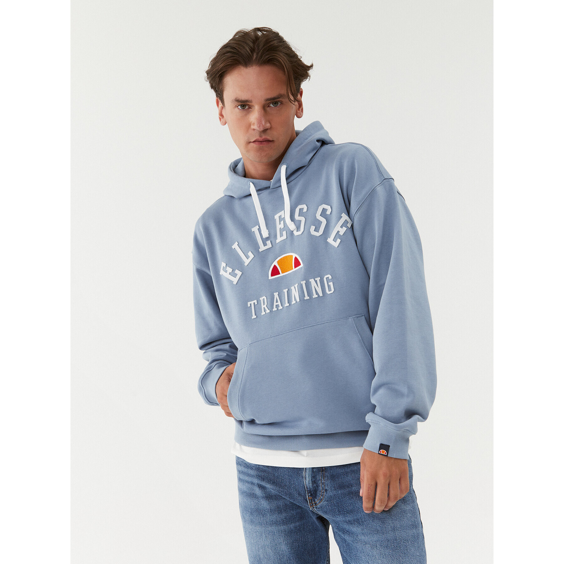 Ellesse Mikina SHN15263 Modrá Regular Fit - Pepit.cz