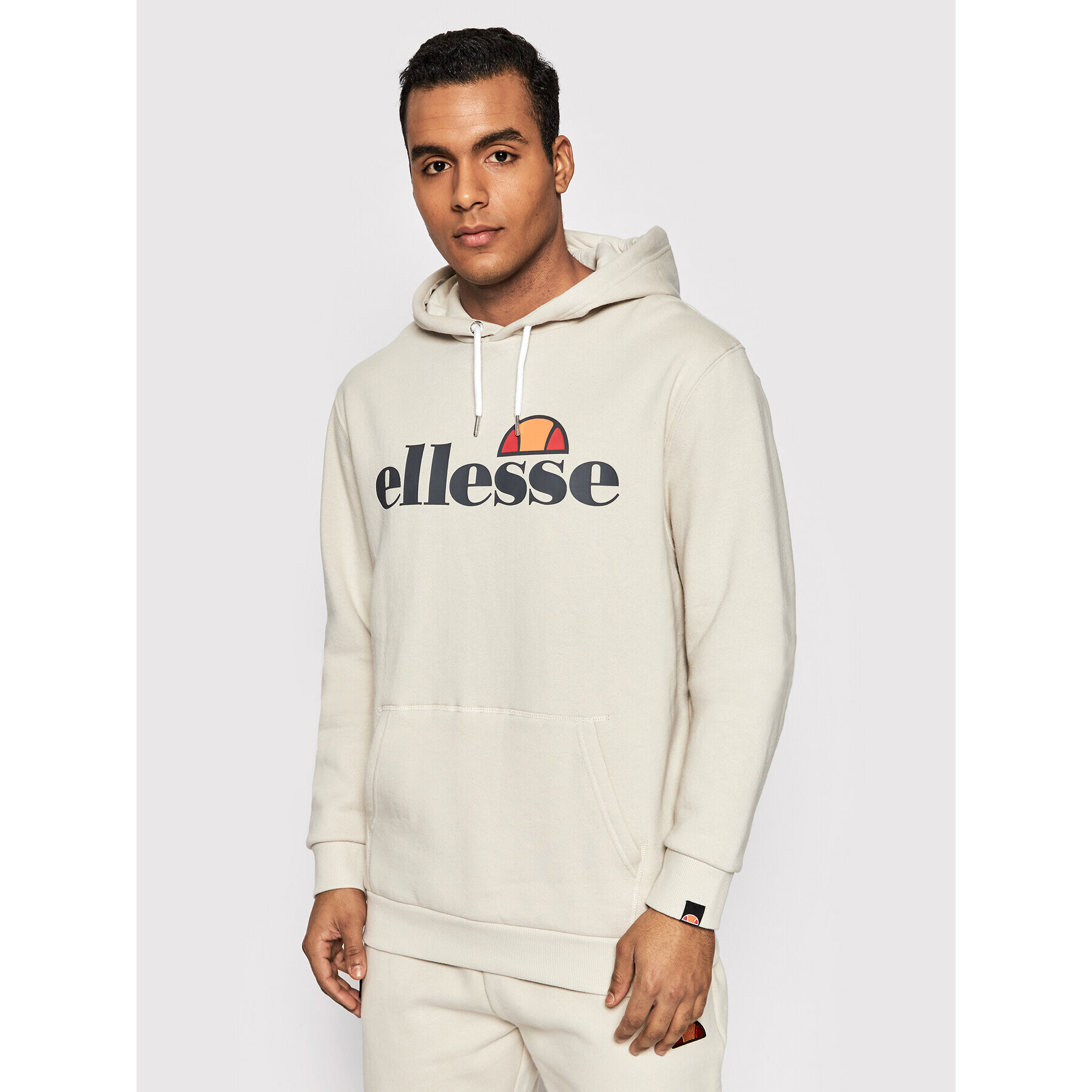 Ellesse Mikina Sl Gottero Oh Béžová Regular Fit - Pepit.cz