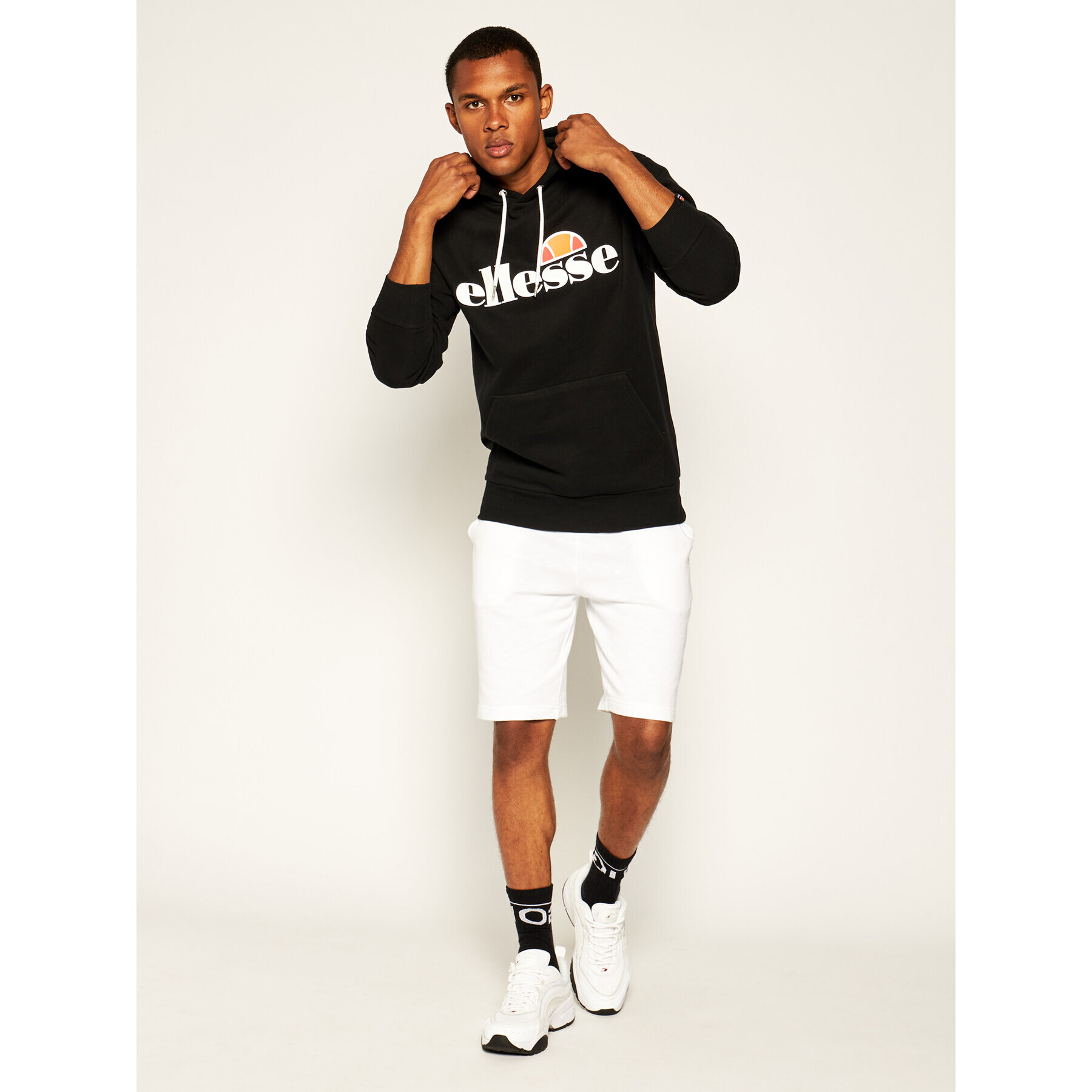 Ellesse Mikina Sl Gottero Oh SHC07407 Černá Regular Fit - Pepit.cz