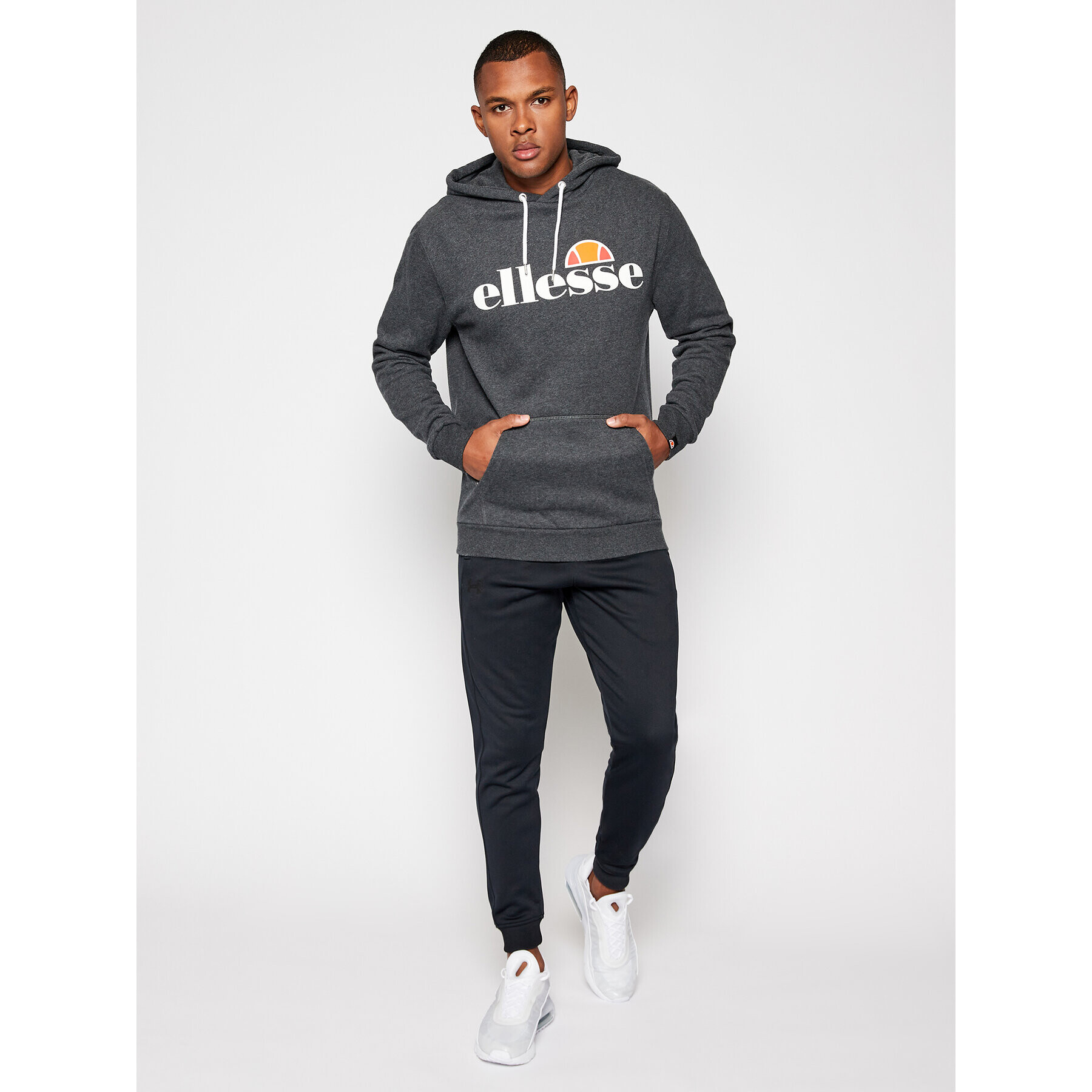 Ellesse Mikina Sl Gottero Oh SHC07407 Šedá Regular Fit - Pepit.cz