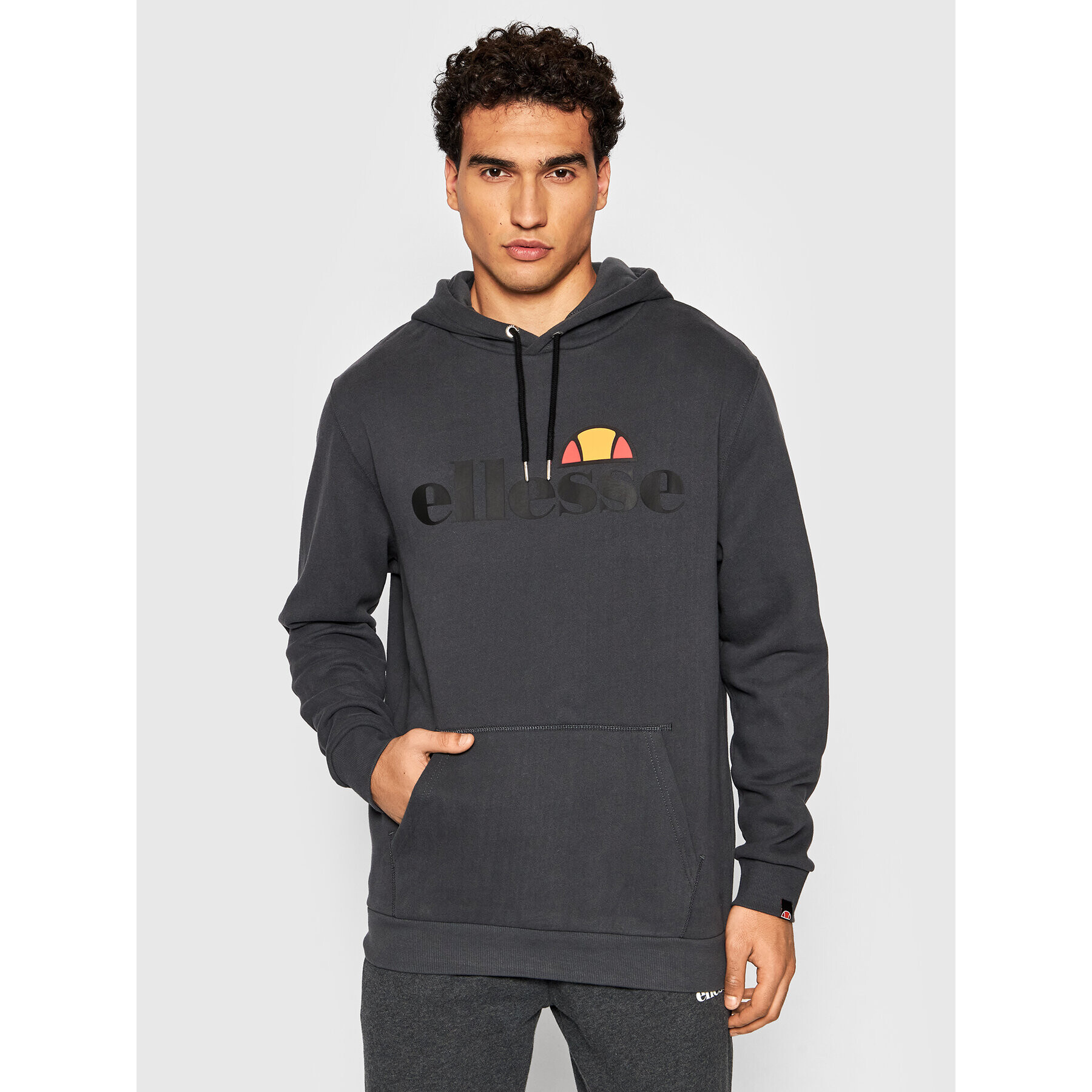 Ellesse Mikina Sl Gottero Oh SHK07407 Šedá Regular Fit - Pepit.cz