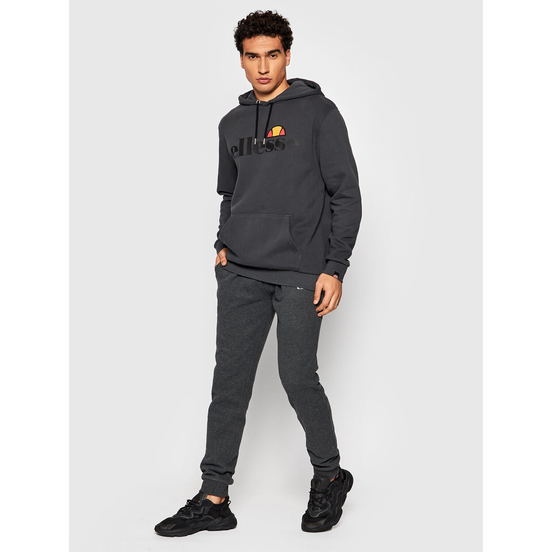 Ellesse Mikina Sl Gottero Oh SHK07407 Šedá Regular Fit - Pepit.cz