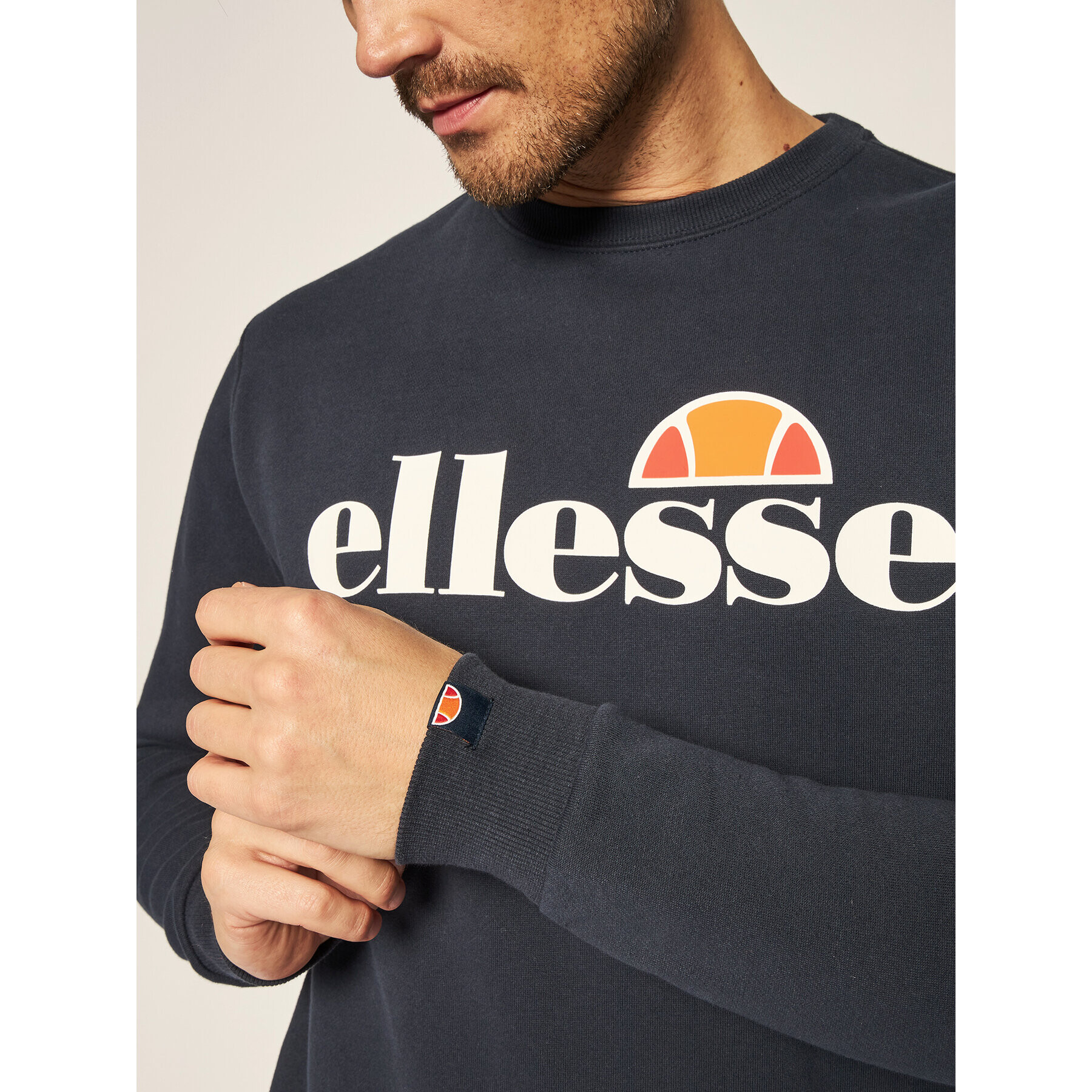 Ellesse Mikina Sl Succiso SHC07930 Tmavomodrá Regular Fit - Pepit.cz