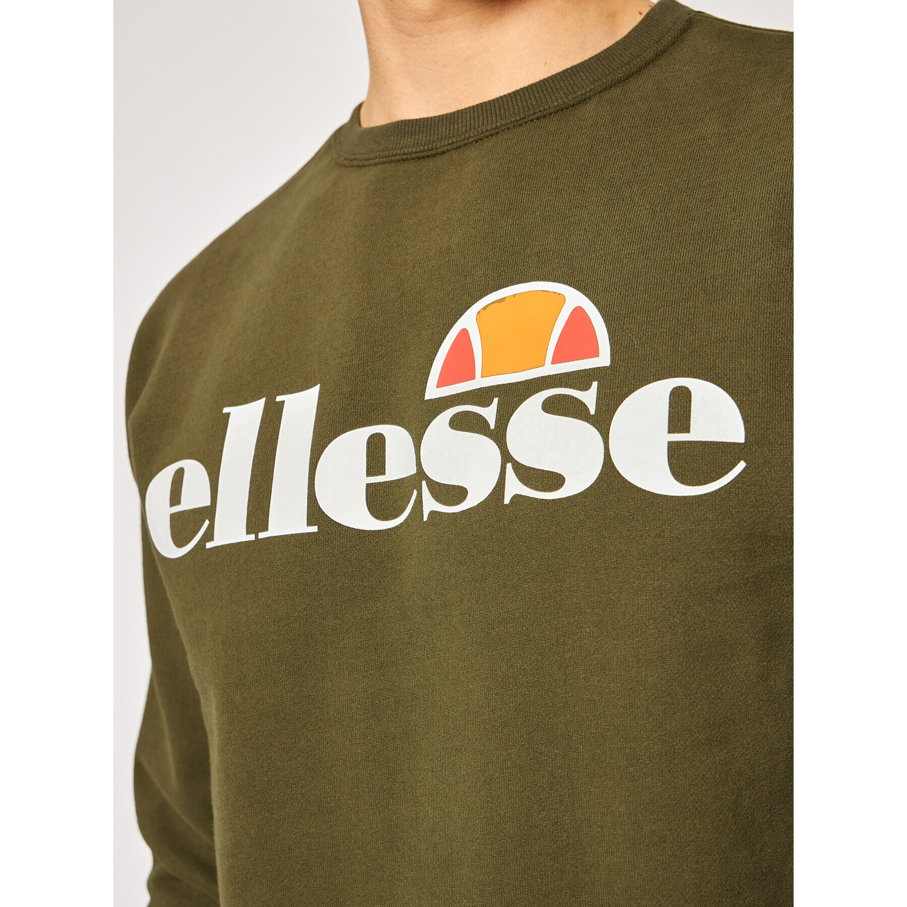 Ellesse Mikina Sl Succiso SHC07930 Zelená Regular Fit - Pepit.cz