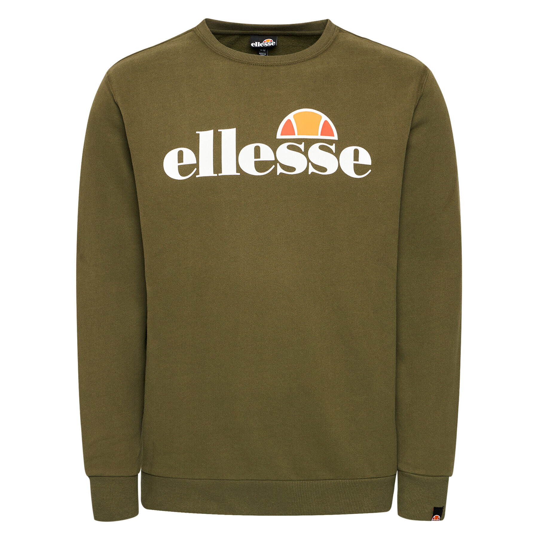 Ellesse Mikina Sl Succiso SHC07930 Zelená Regular Fit - Pepit.cz