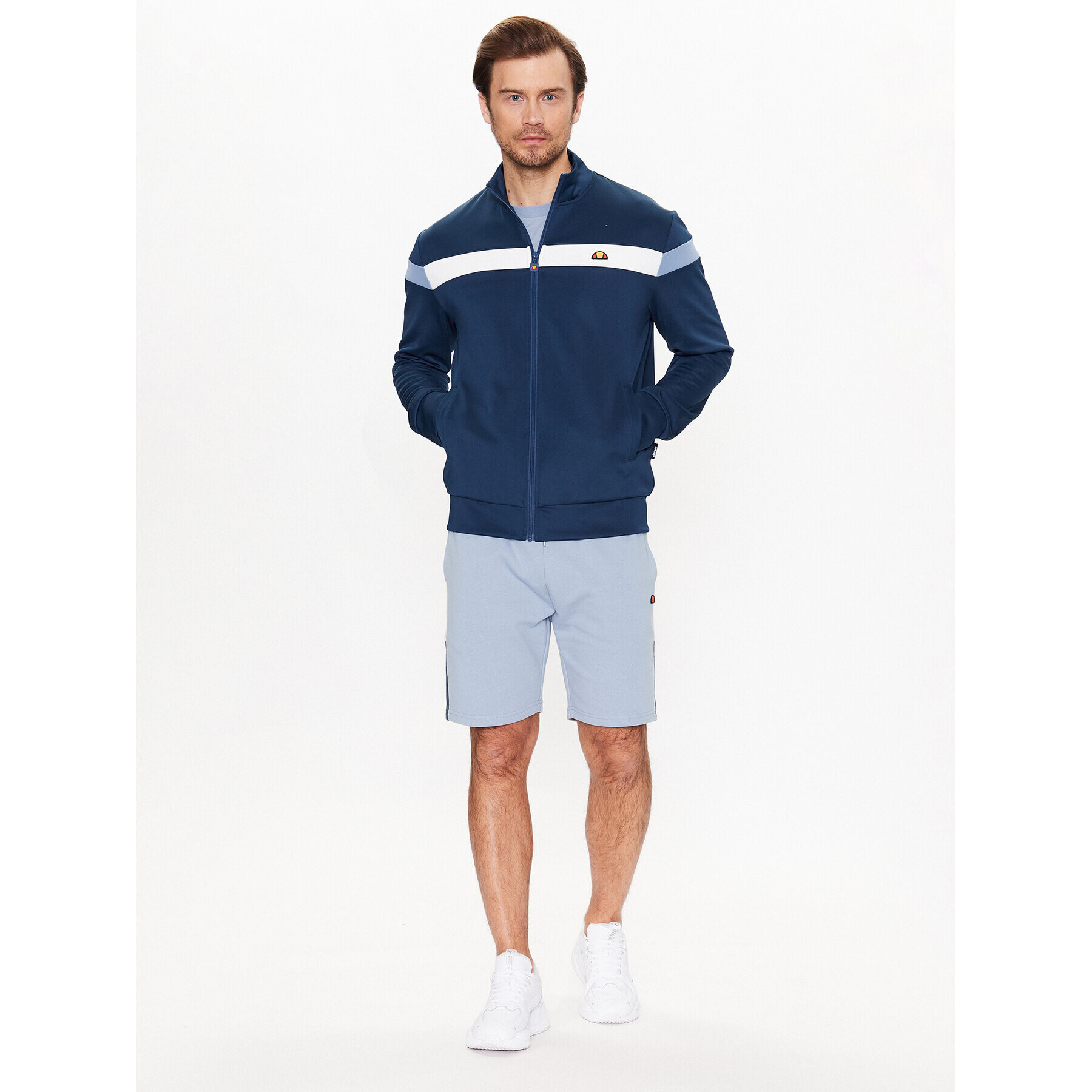 Ellesse Mikina Spinella SHR17431 Tmavomodrá Regular Fit - Pepit.cz