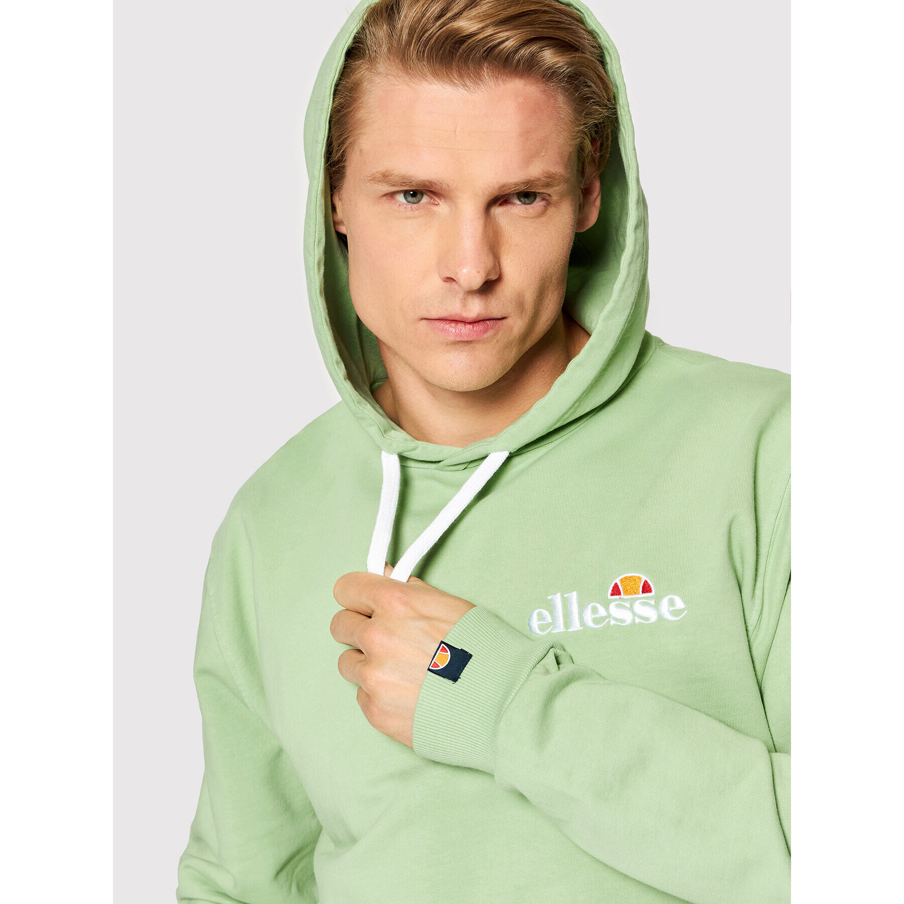 Ellesse Mikina Tinctoria SHM13144 Zelená Regular Fit - Pepit.cz