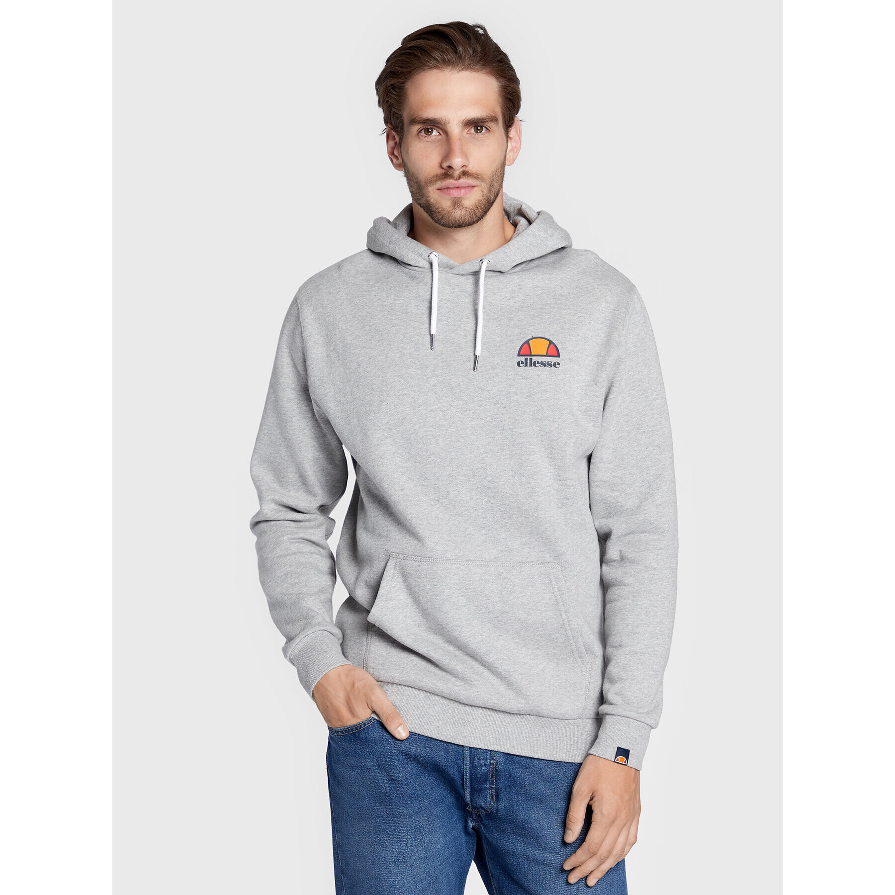 Ellesse Mikina Toce Oh SHS02216 Šedá Regular Fit - Pepit.cz