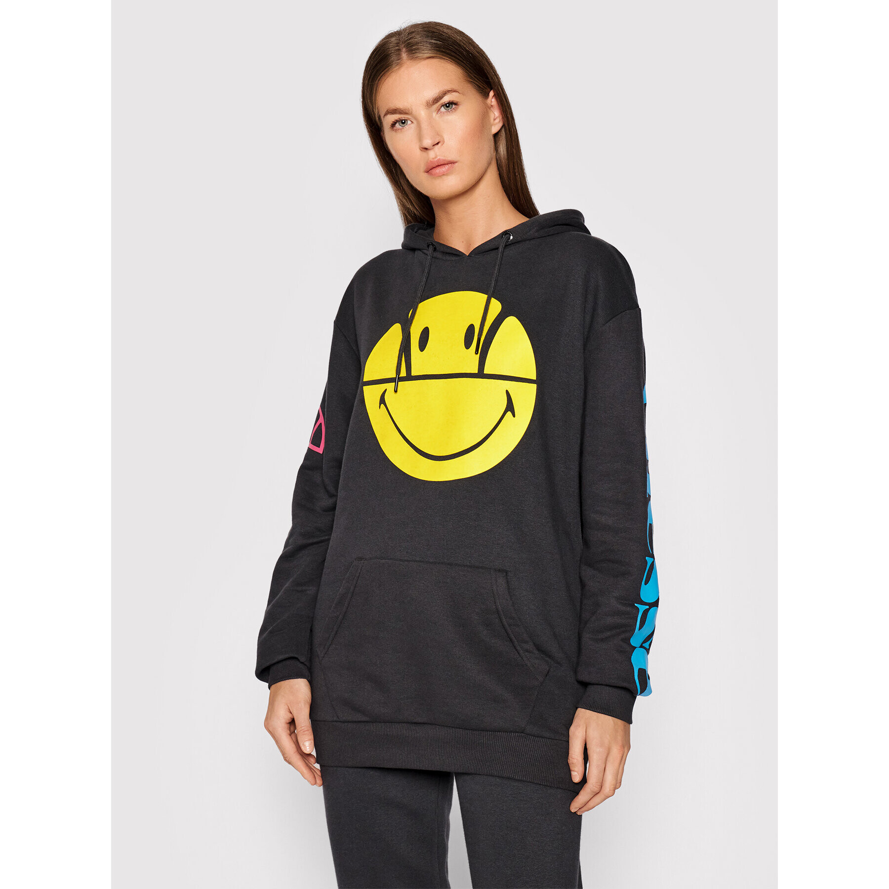 Ellesse Mikina Unisex SMILEY Joyoso SML13080 Šedá Regular Fit - Pepit.cz