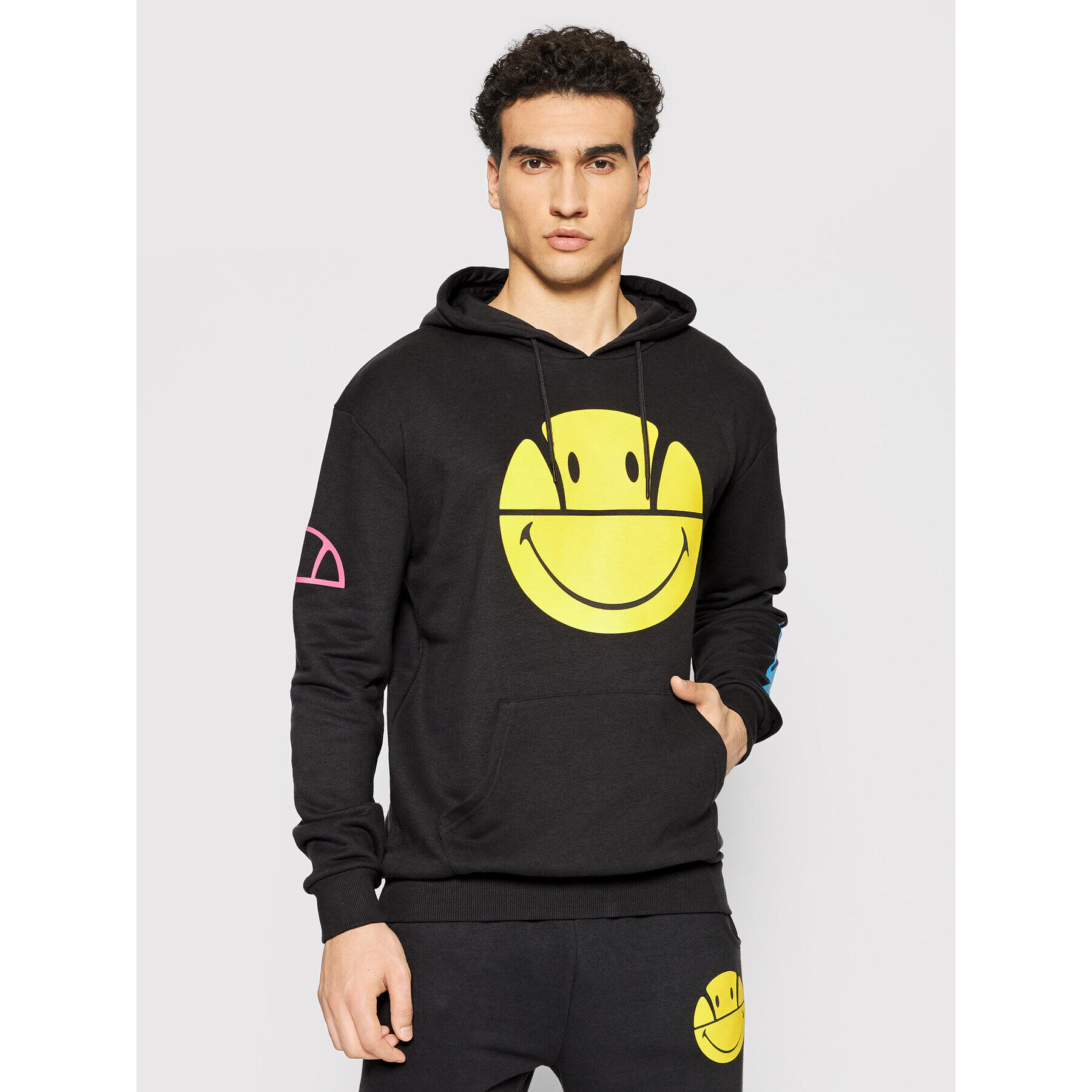 Ellesse Mikina Unisex SMILEY Joyoso SML13080 Šedá Regular Fit - Pepit.cz