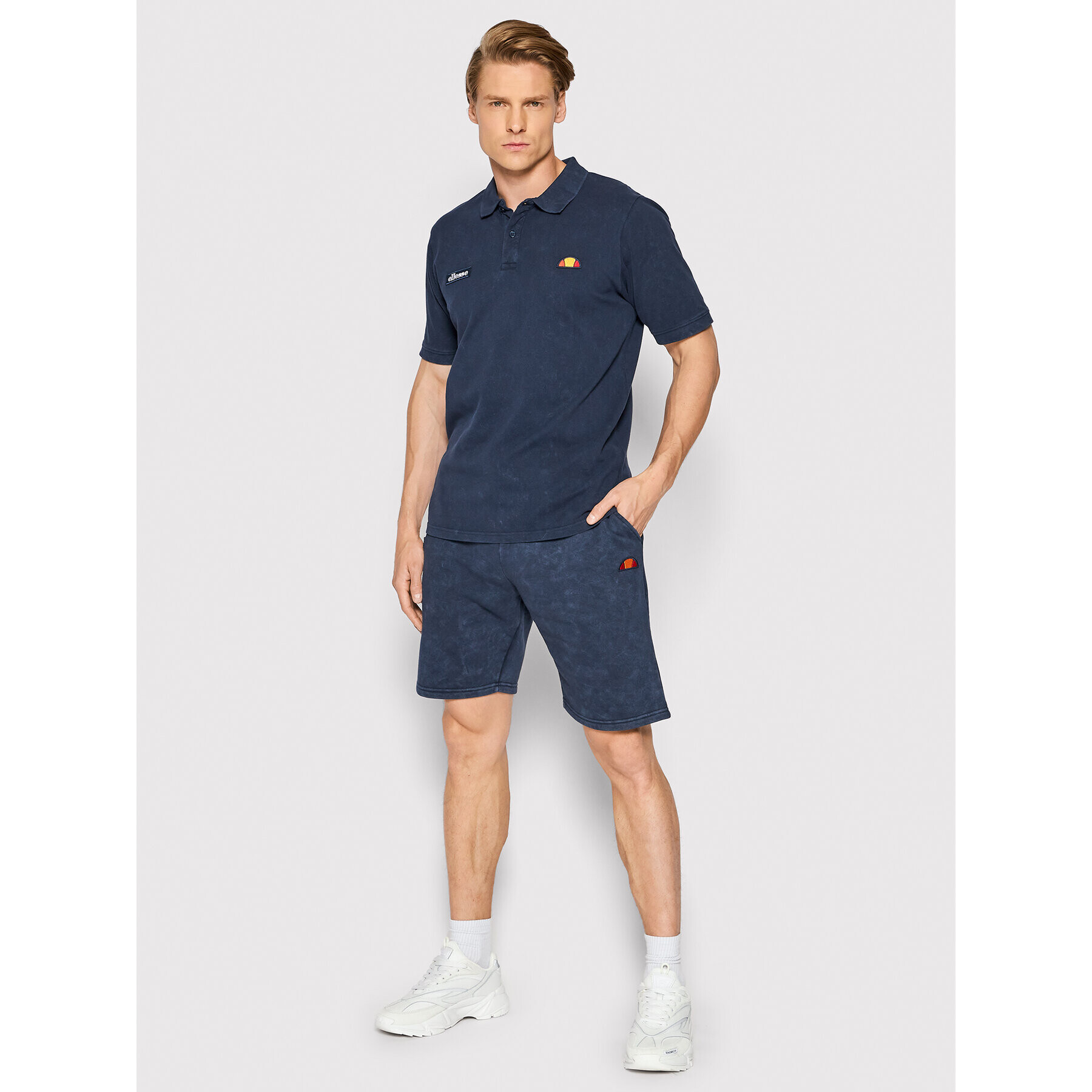 Ellesse Polokošile Montura Caustic SHM14371 Tmavomodrá Regular Fit - Pepit.cz